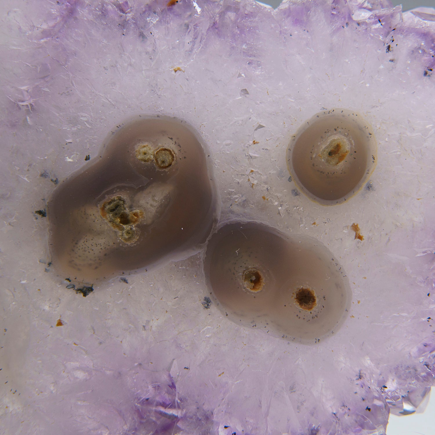 Amethyst Stalactite Slice from Uruguay (259.8 grams)