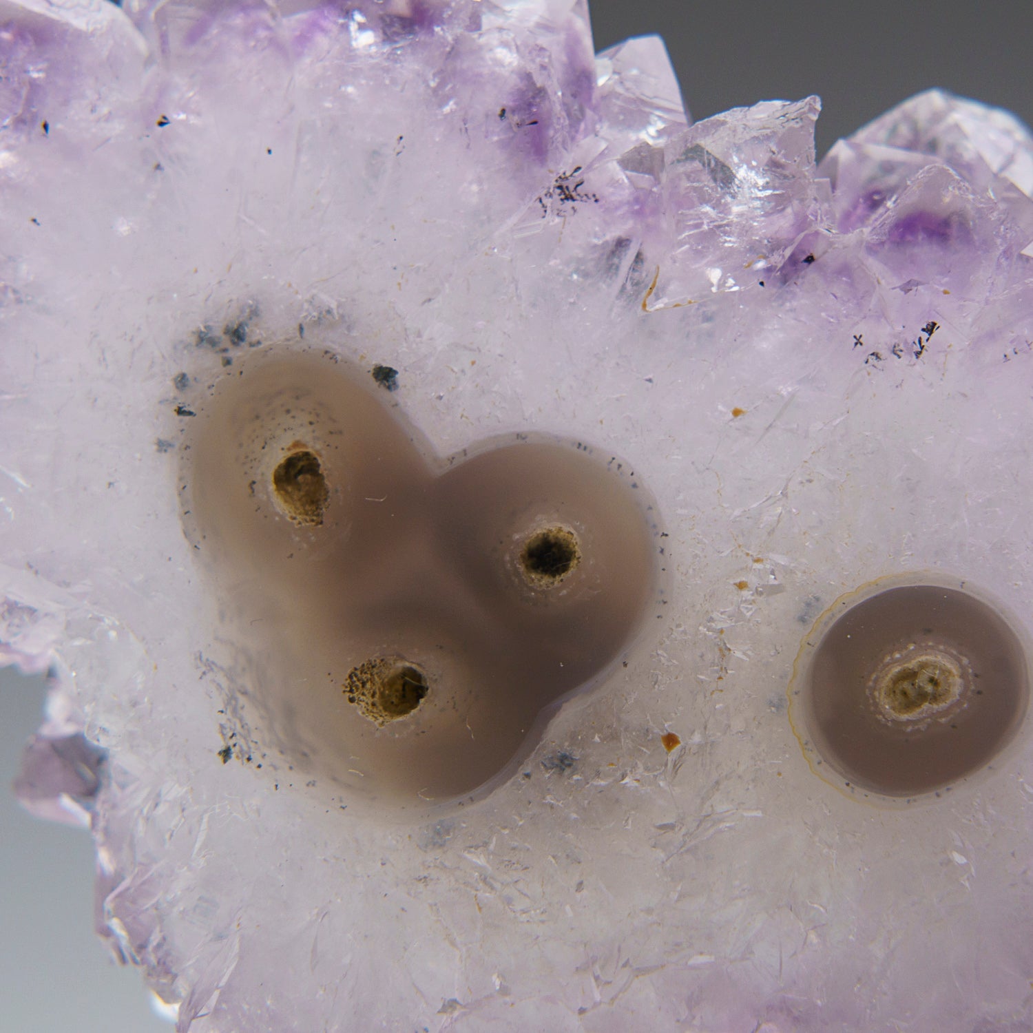 Amethyst Stalactite Slice from Uruguay (259.8 grams)