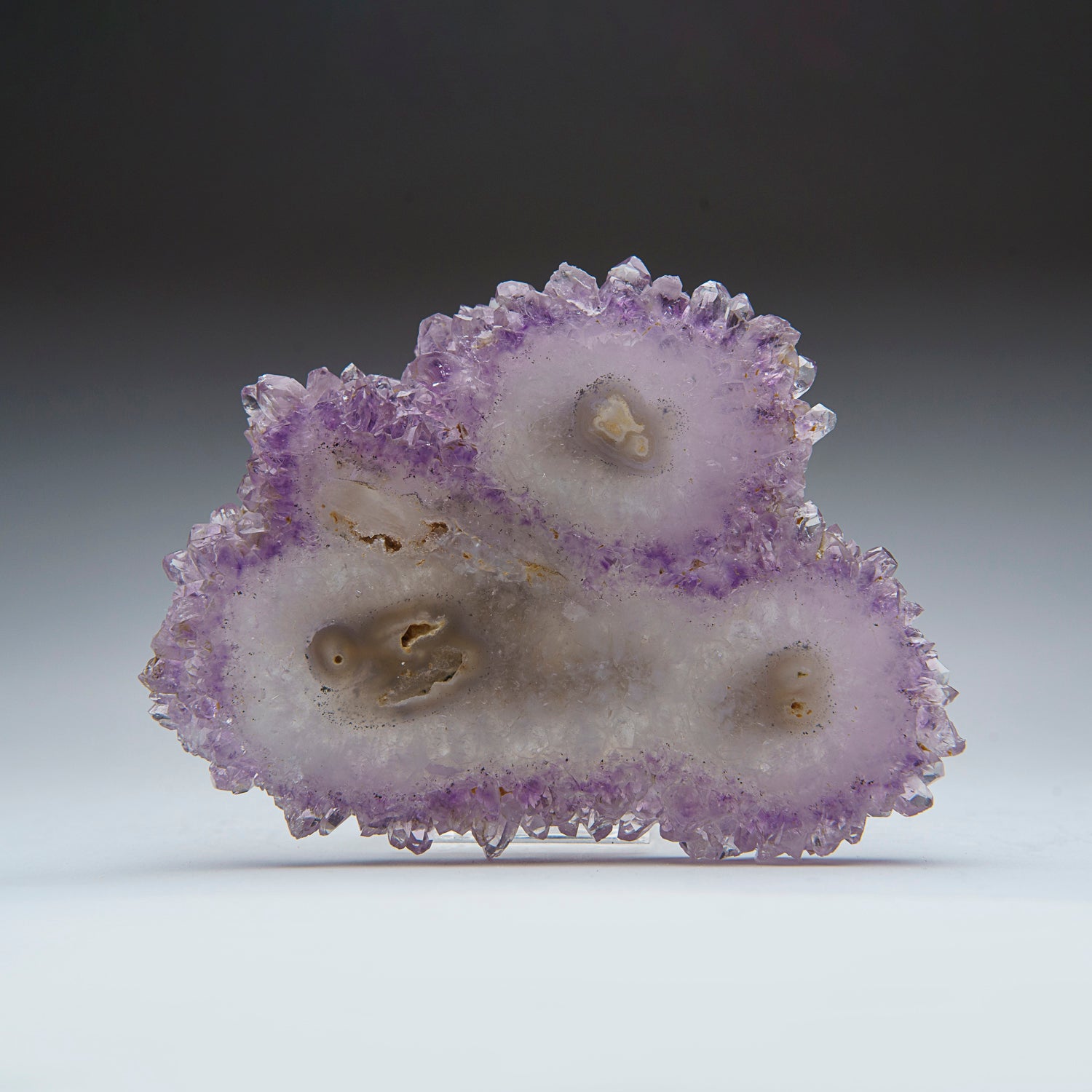 Amethyst Stalactite Slice from Uruguay (233.7 grams)