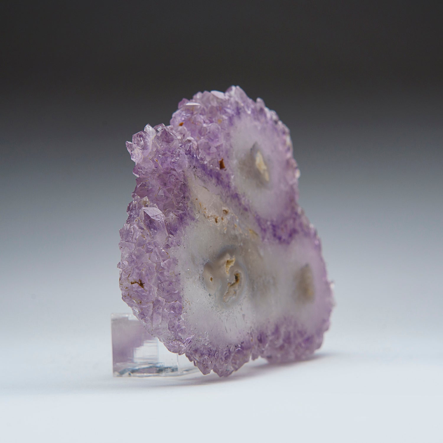 Amethyst Stalactite Slice from Uruguay (233.7 grams)