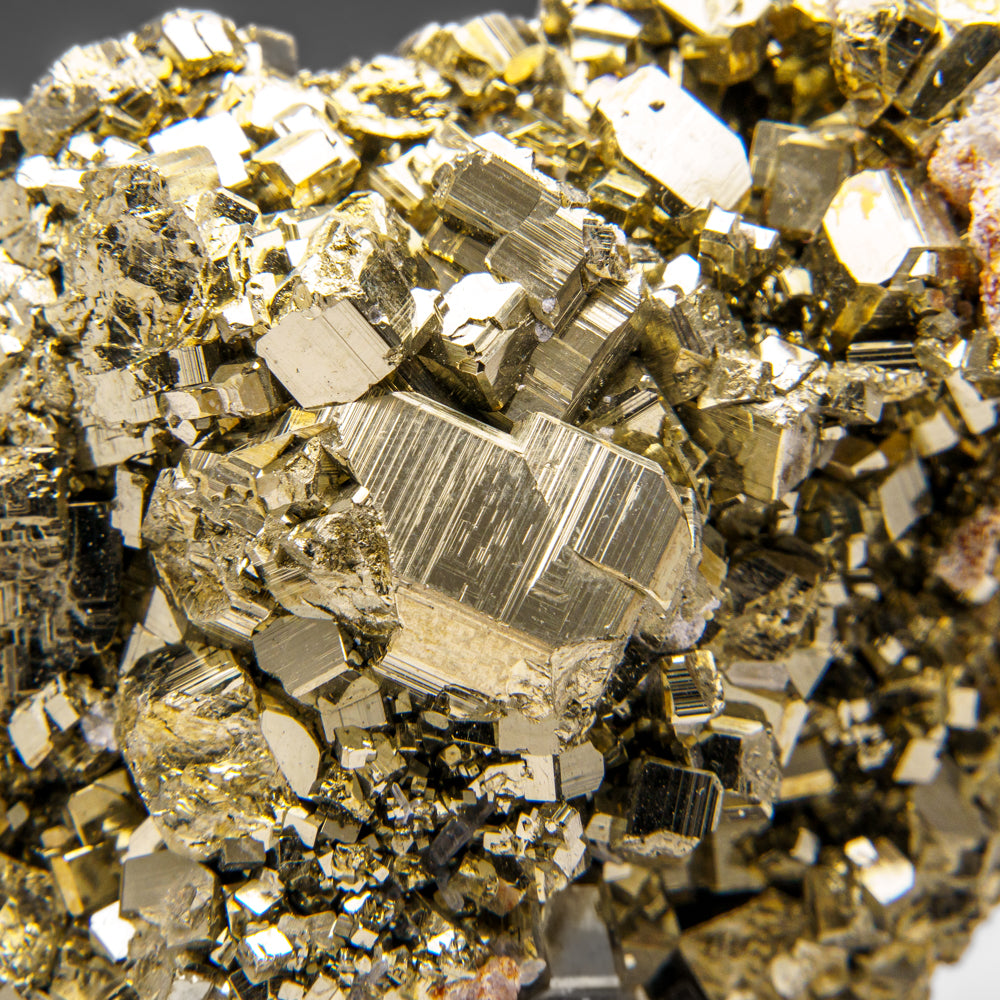 Pyrite Cluster from Huanuco Province, Peru (382.2 grams)