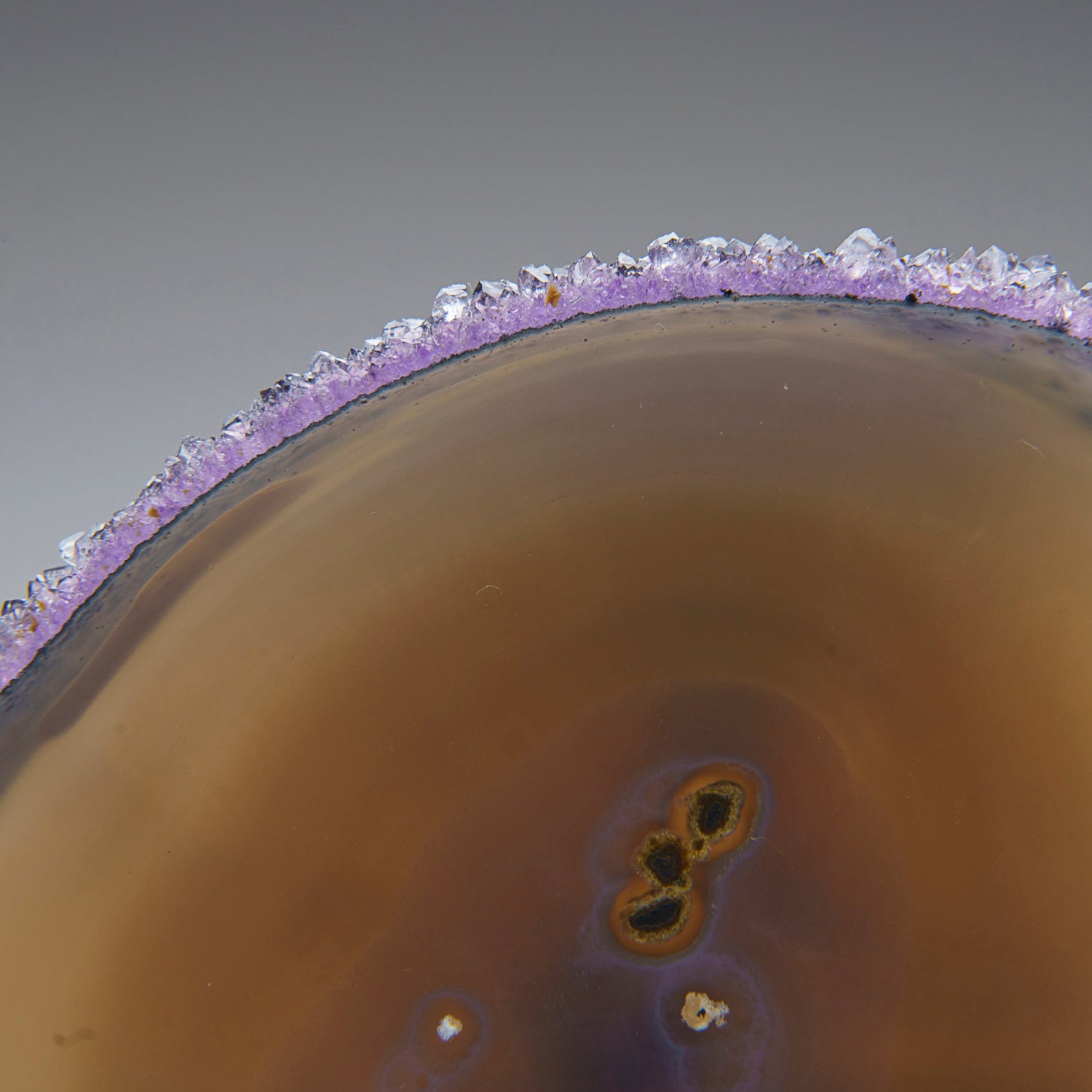 Amethyst Stalactite Slice from Uruguay (173.9 grams)