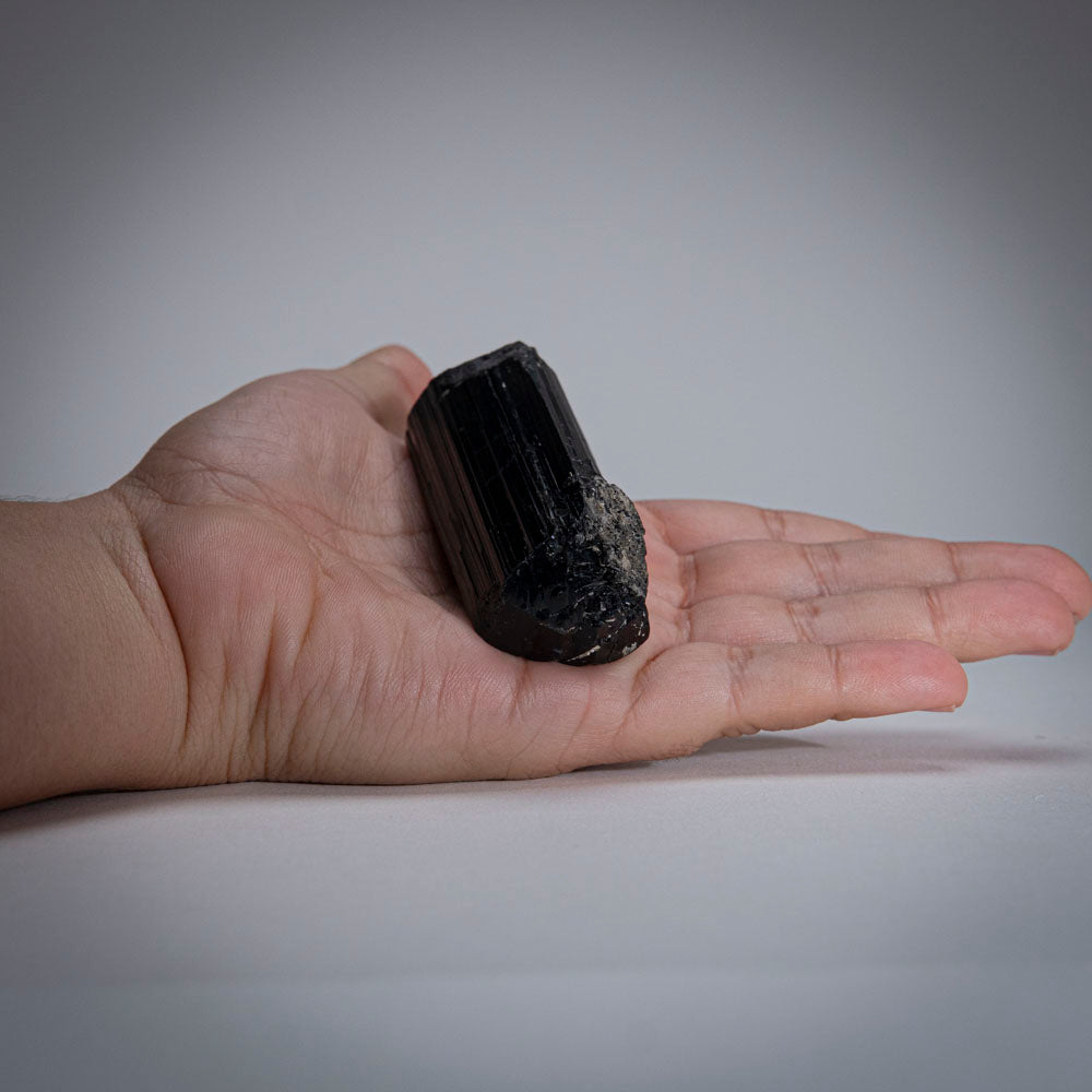 Black Tourmaline Crystal From China (96.3 Grams)