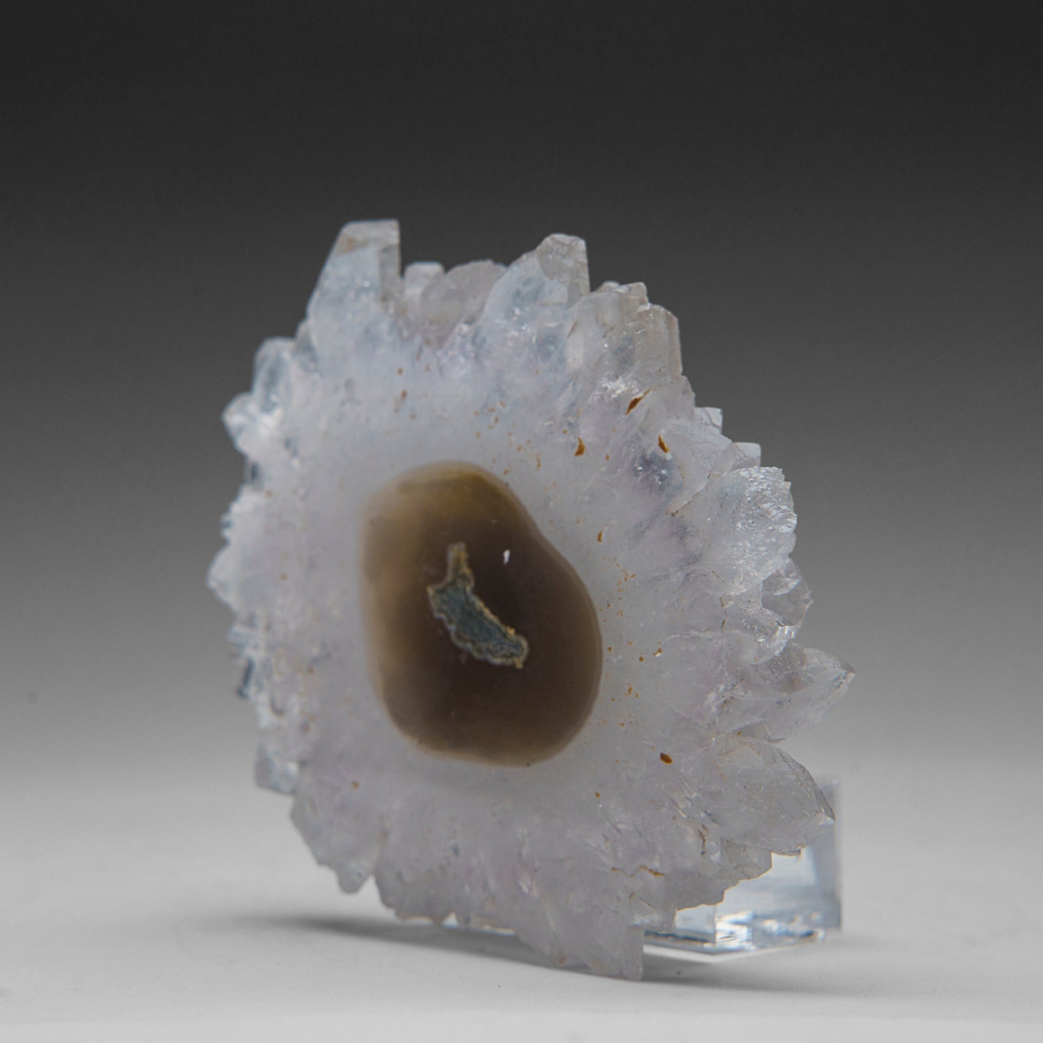 Quartz Stalactite Slice from Uruguay (213 grams)