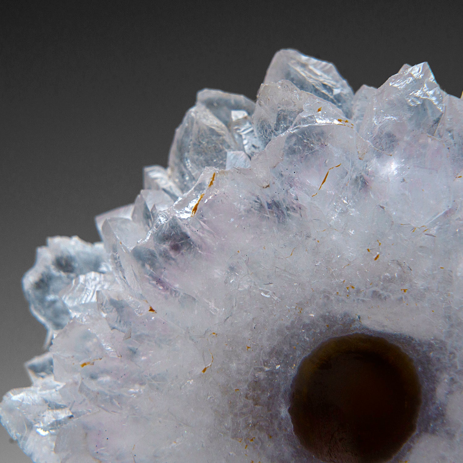 Quartz Stalactite Slice from Uruguay (213 grams)