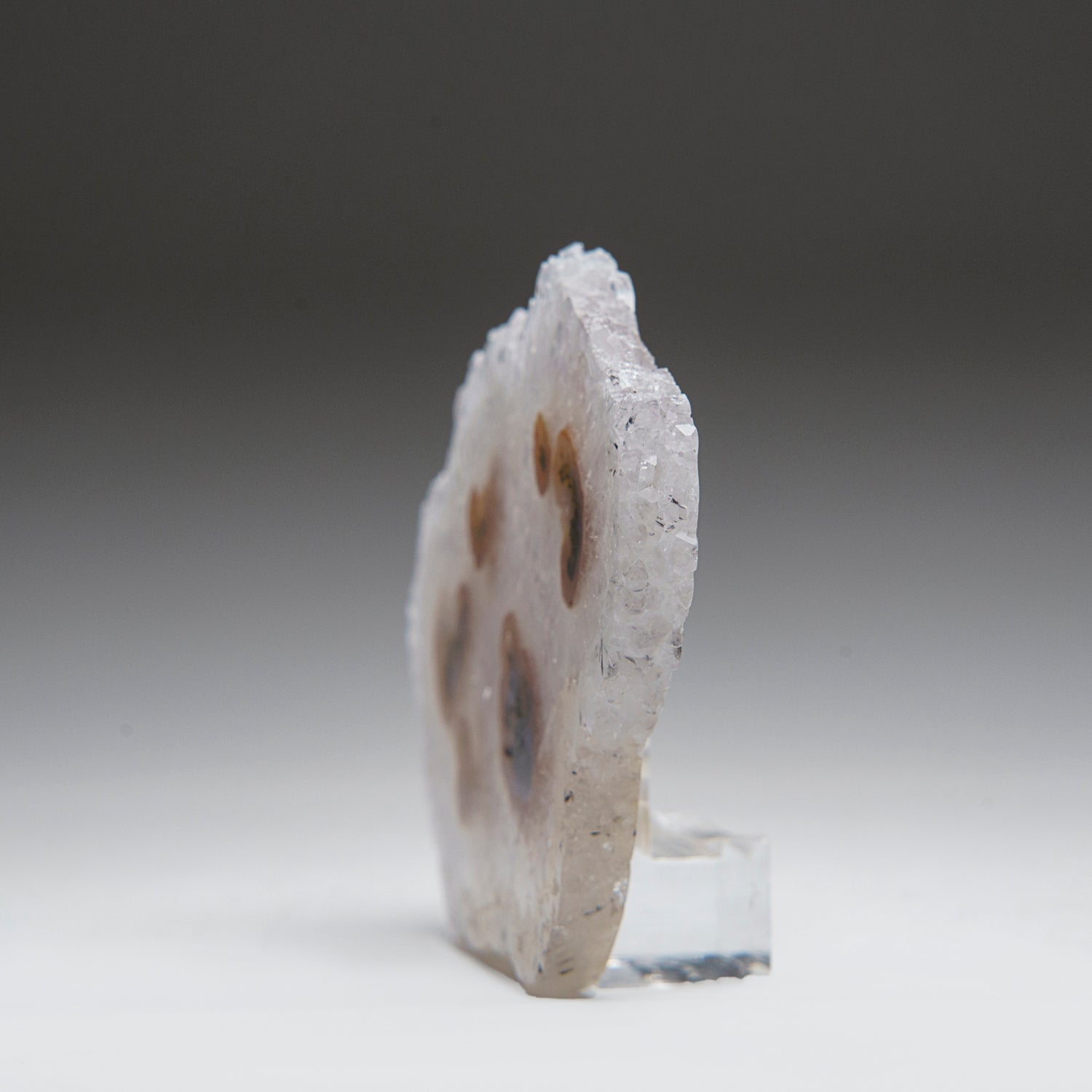 Quartz Stalactite Slice from Uruguay (219.3 grams)