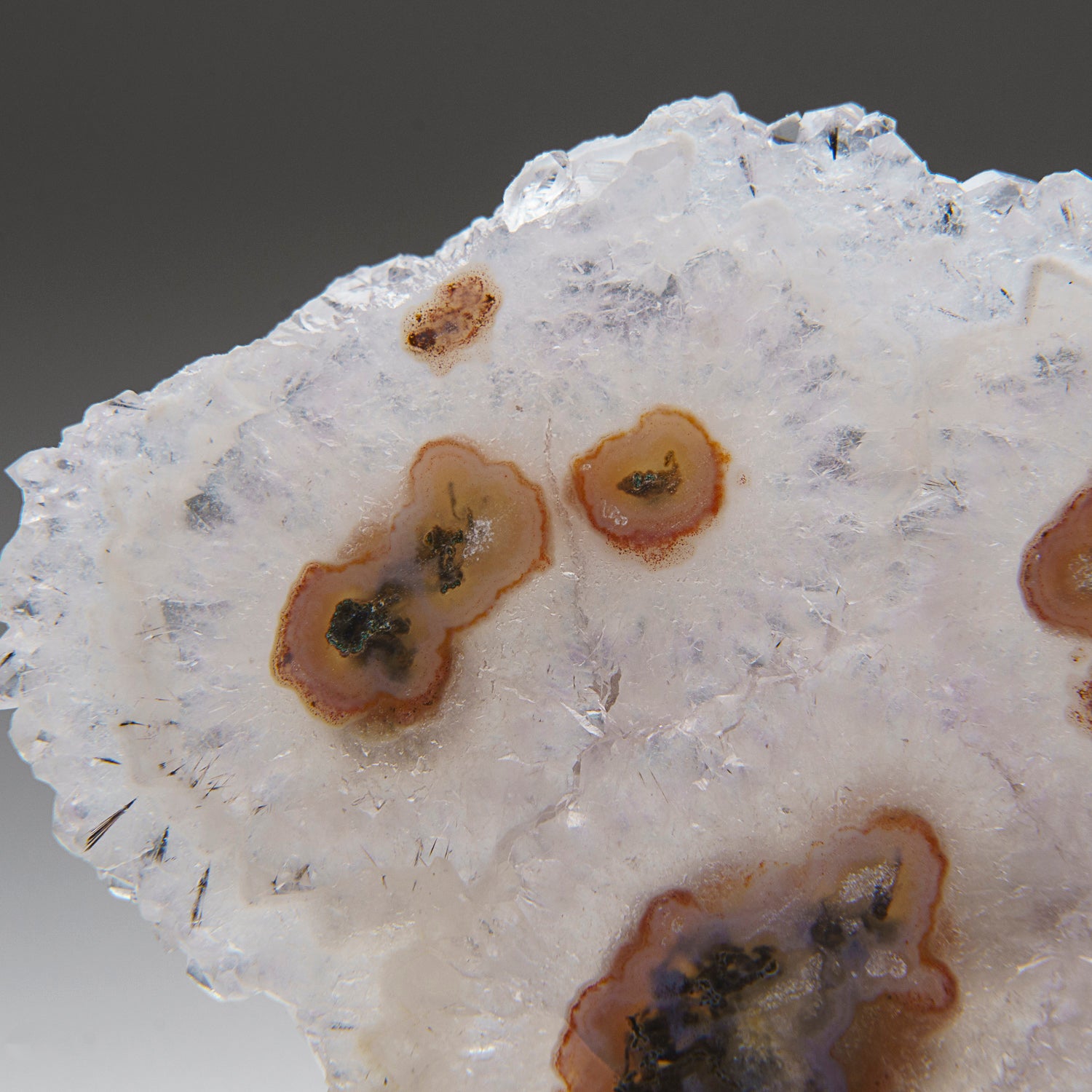 Quartz Stalactite Slice from Uruguay (219.3 grams)