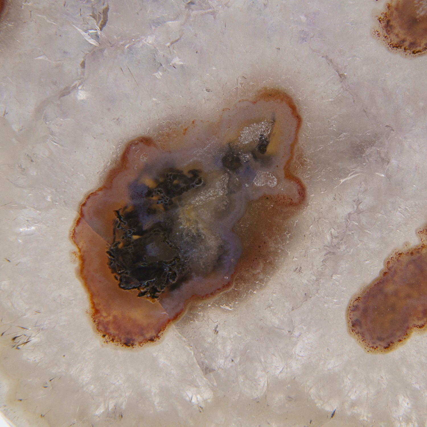 Quartz Stalactite Slice from Uruguay (219.3 grams)