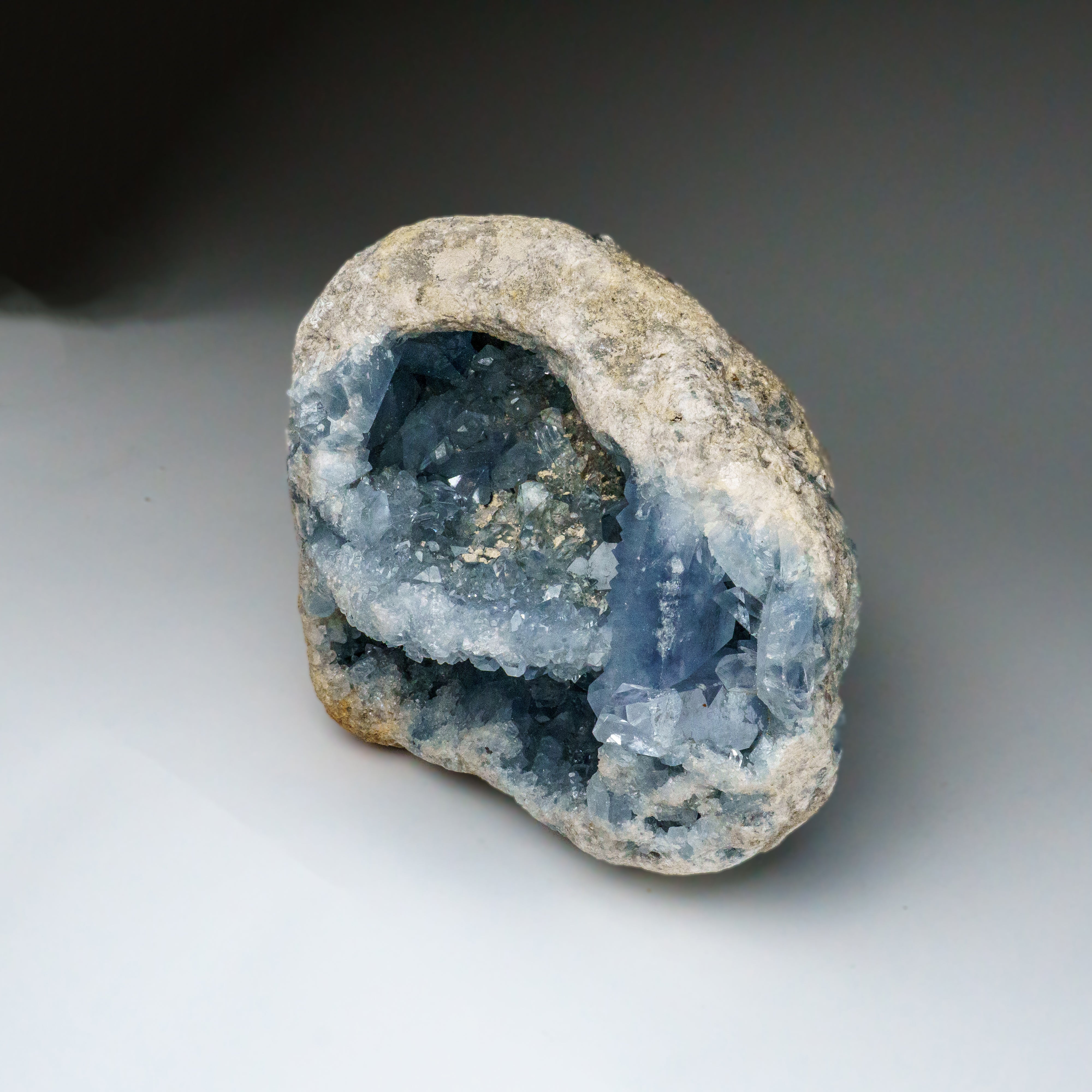 Blue Celestite Cluster From Sankoany, Ketsepy Mahajanga, Madagascar (14.5 lbs)