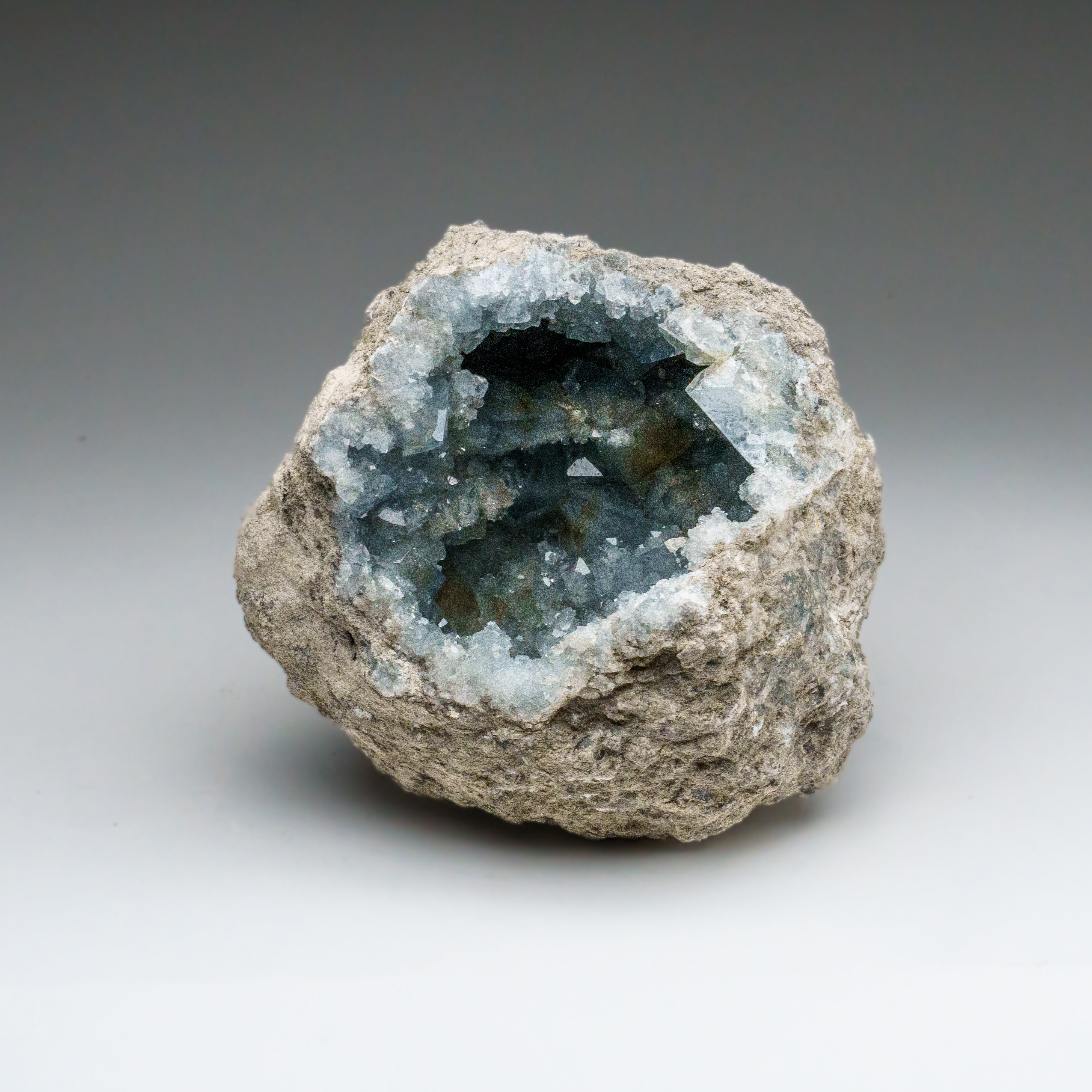 Blue Celestite Cluster From Sankoany, Ketsepy Mahajanga, Madagascar (5.5 lbs)