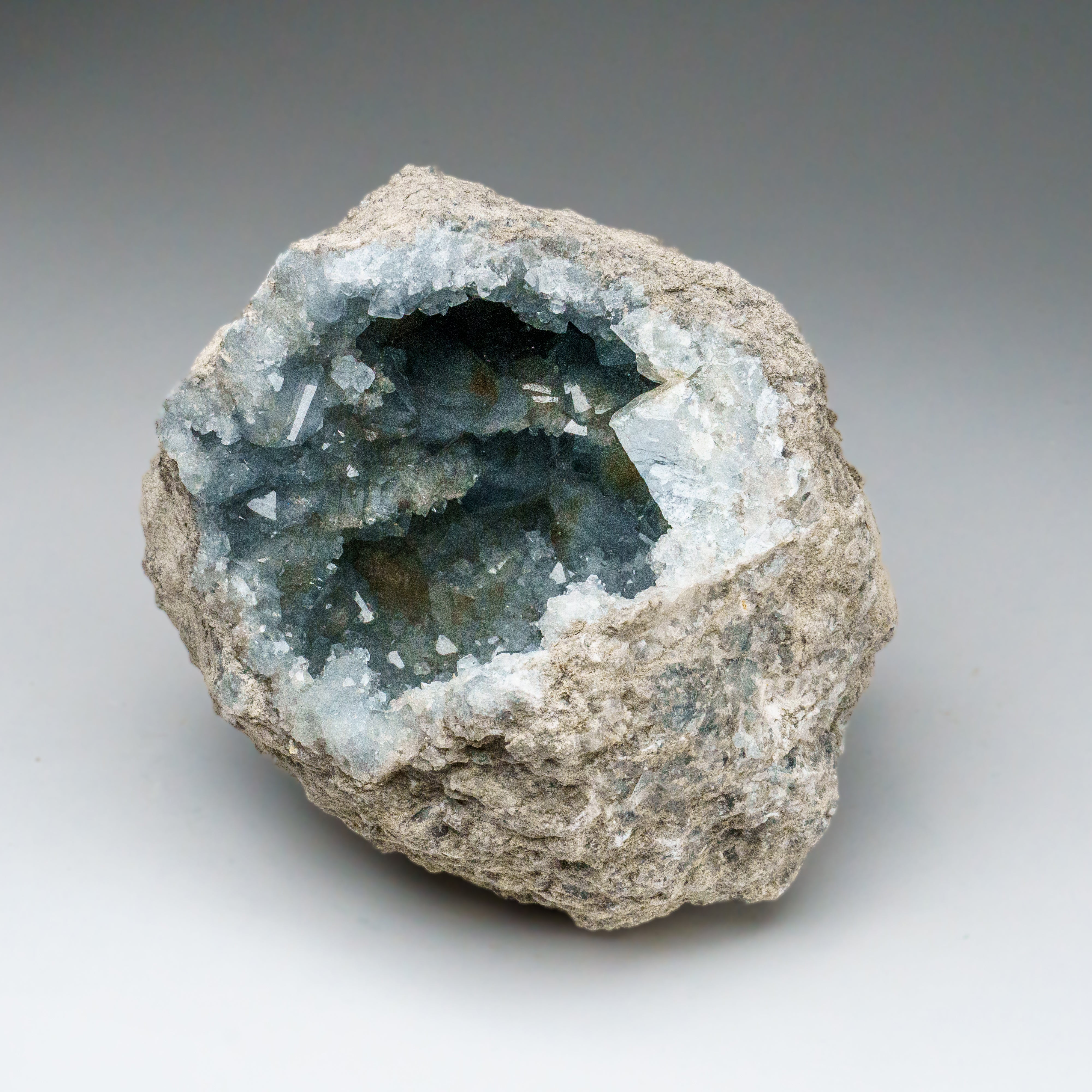 Blue Celestite Cluster From Sankoany, Ketsepy Mahajanga, Madagascar (5.5 lbs)
