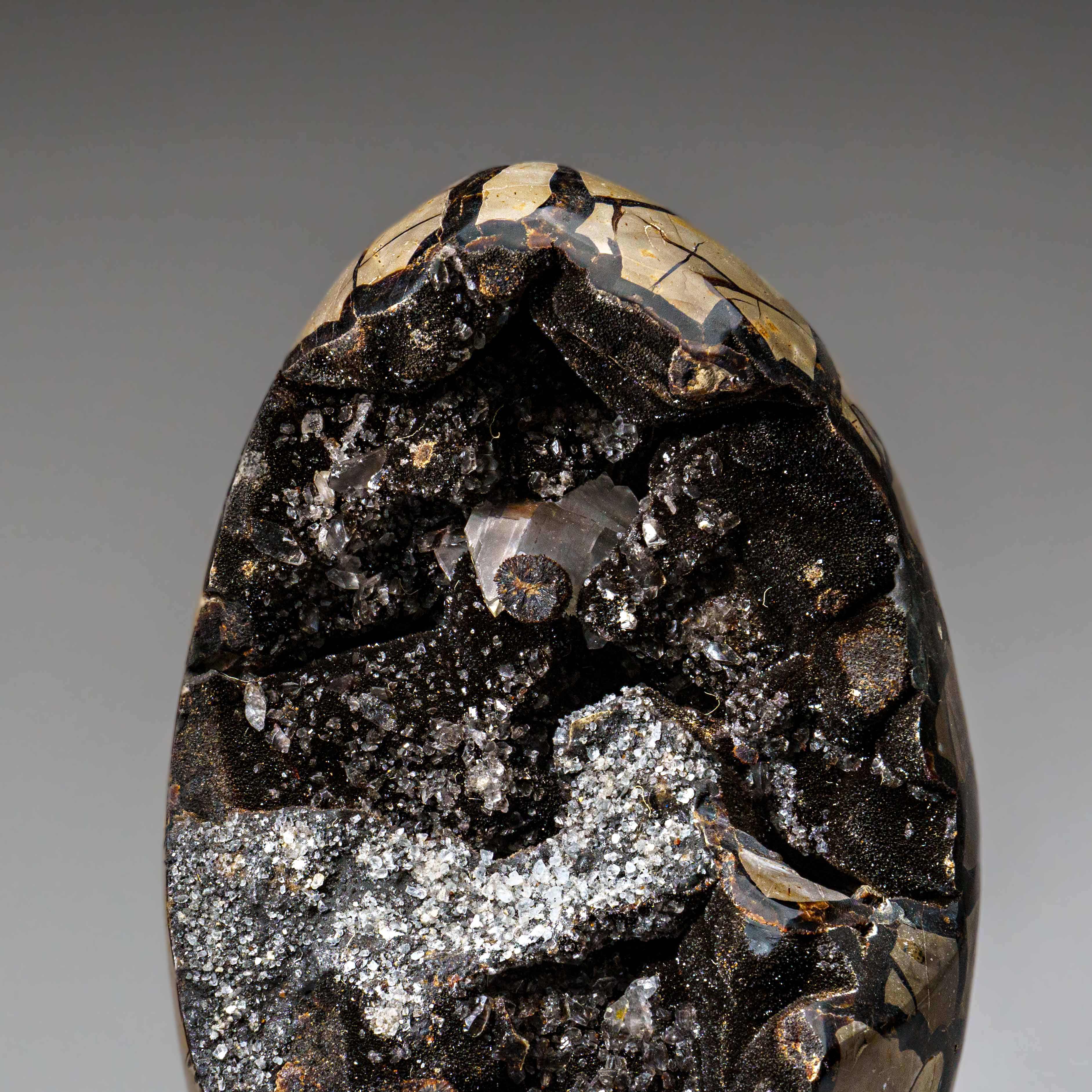 Septarian Druzy Geode Freeform from Madagascar (17.5 lbs)