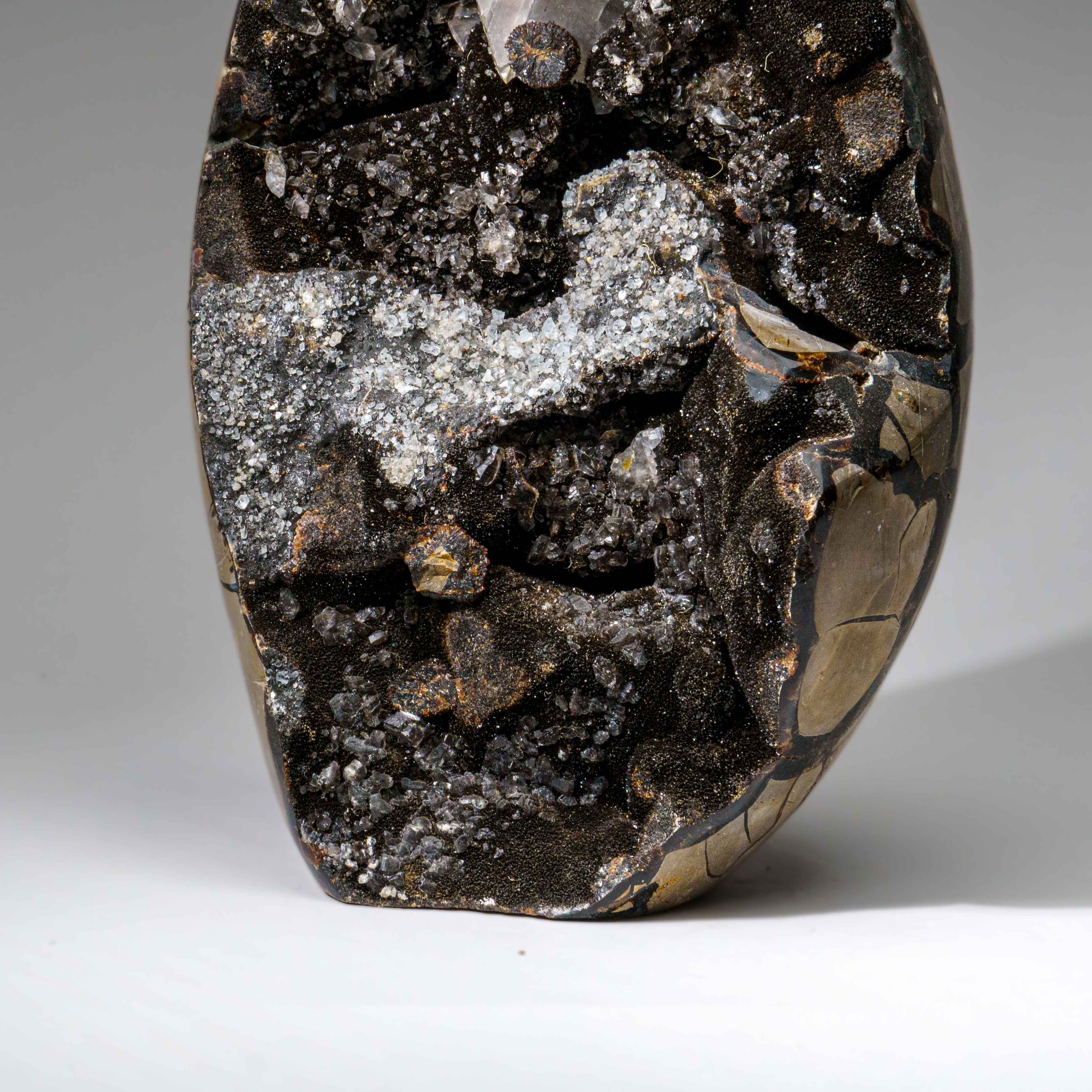 Septarian Druzy Geode Freeform from Madagascar (17.5 lbs)