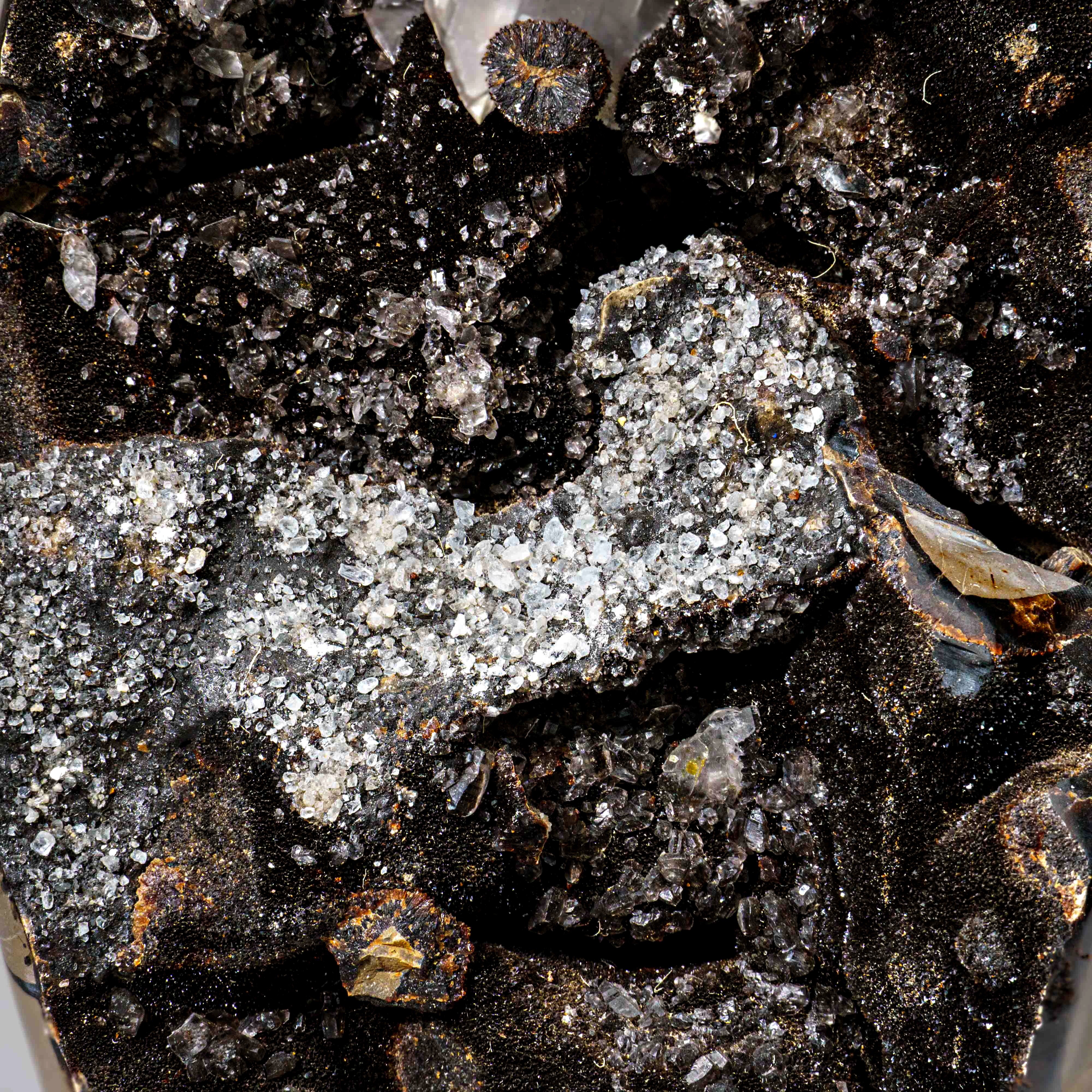 Septarian Druzy Geode Freeform from Madagascar (17.5 lbs)