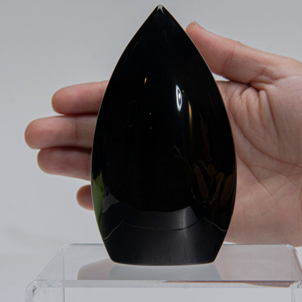 Genuine Polished Rainbow Obsidian 4.5" Freeform
