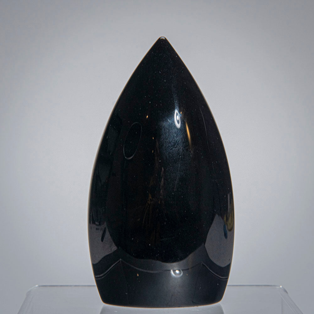 Genuine Polished Rainbow Obsidian 4" Freeform