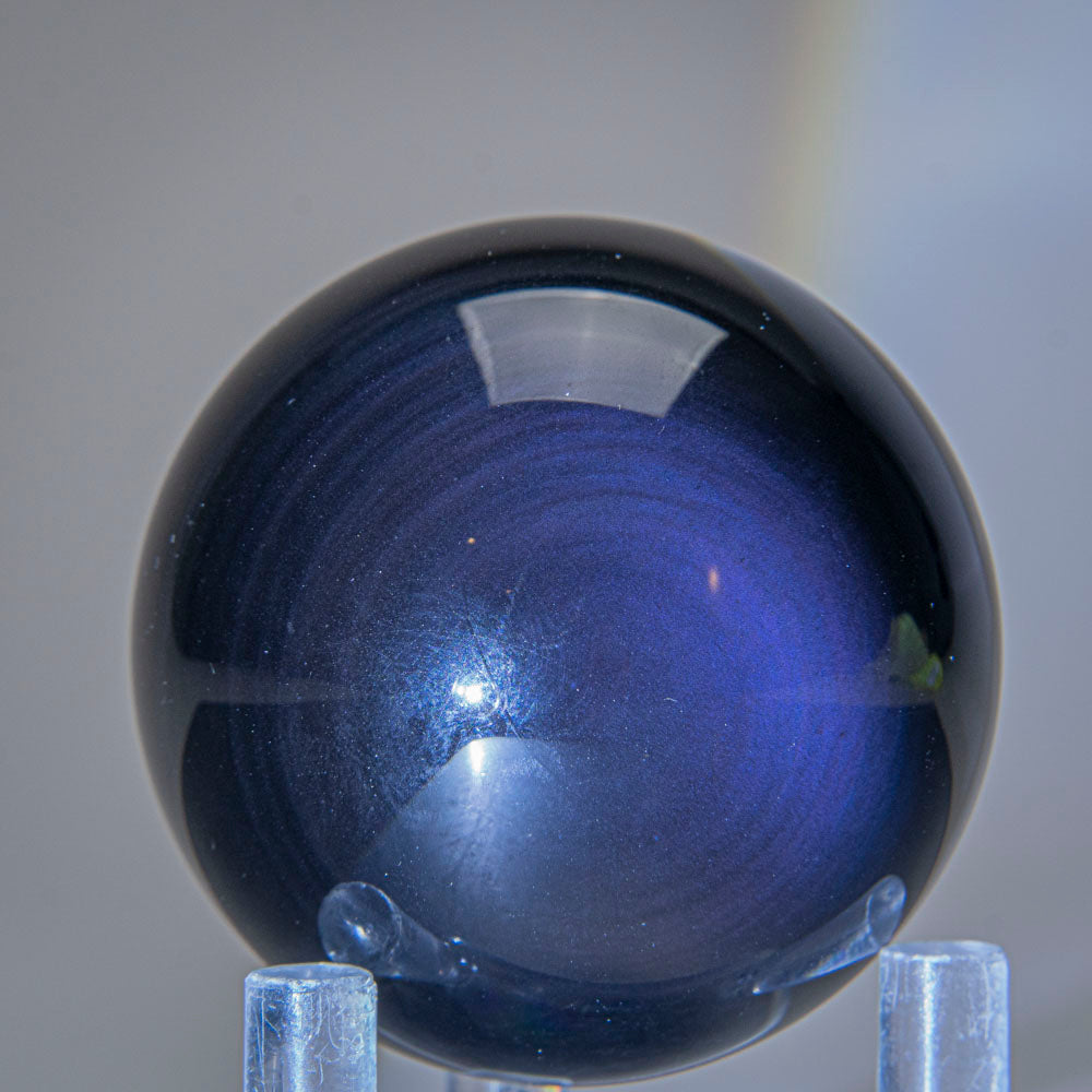 Genuine Polished Rainbow Obsidian (2") Sphere