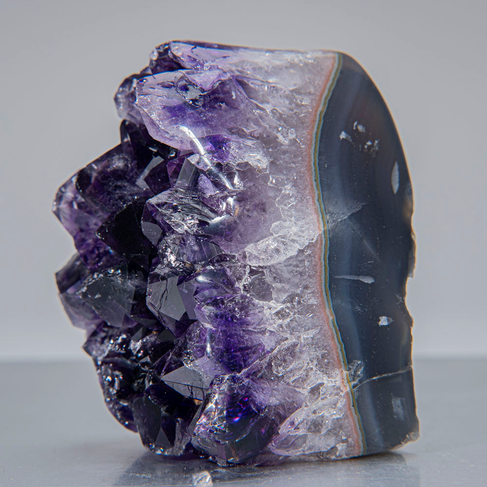 Genuine Amethyst Crystal Cluster from Brazil (426 grams)