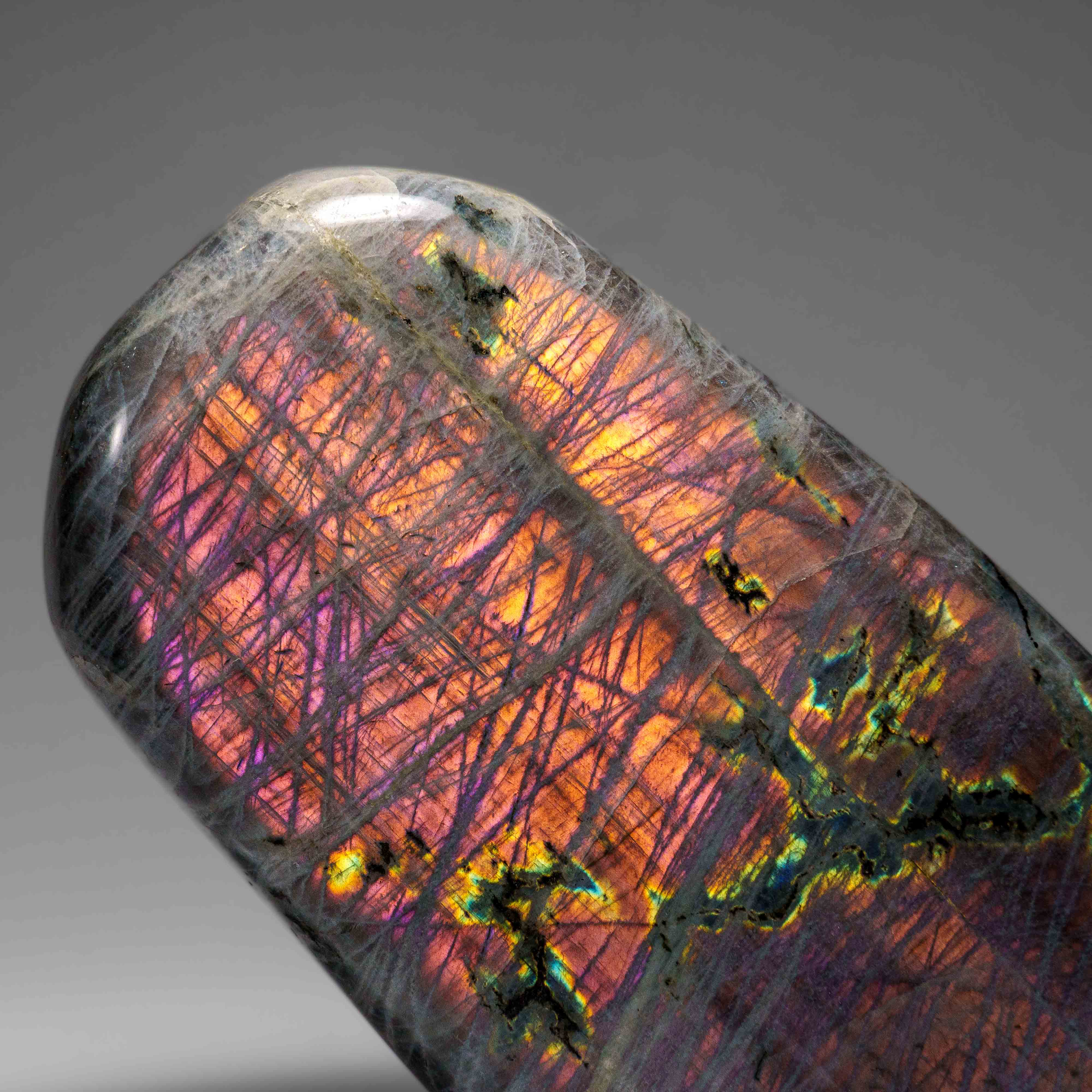 Polished Labradorite Freeform from Madagascar (3.4 lbs)