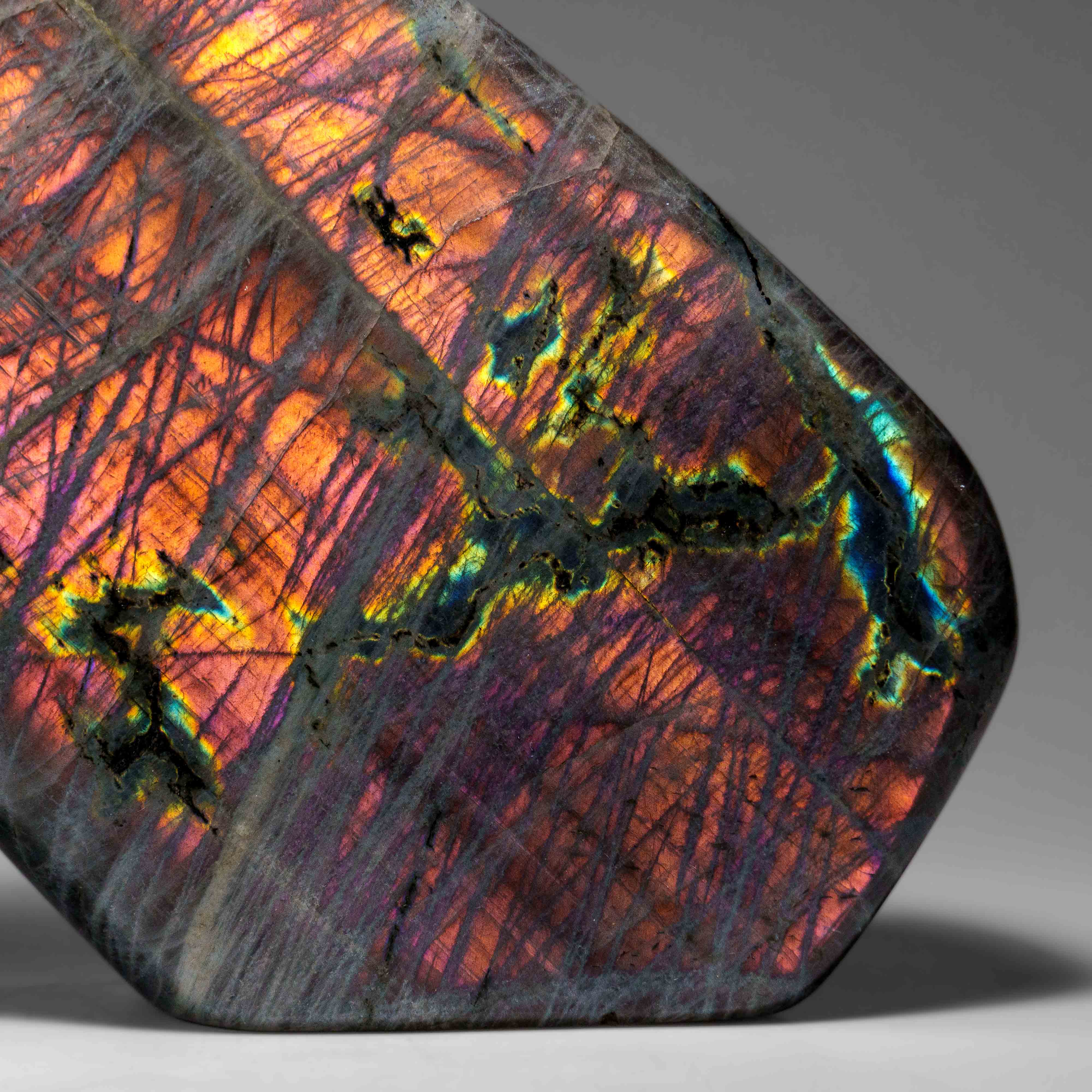 Polished Labradorite Freeform from Madagascar (3.4 lbs)