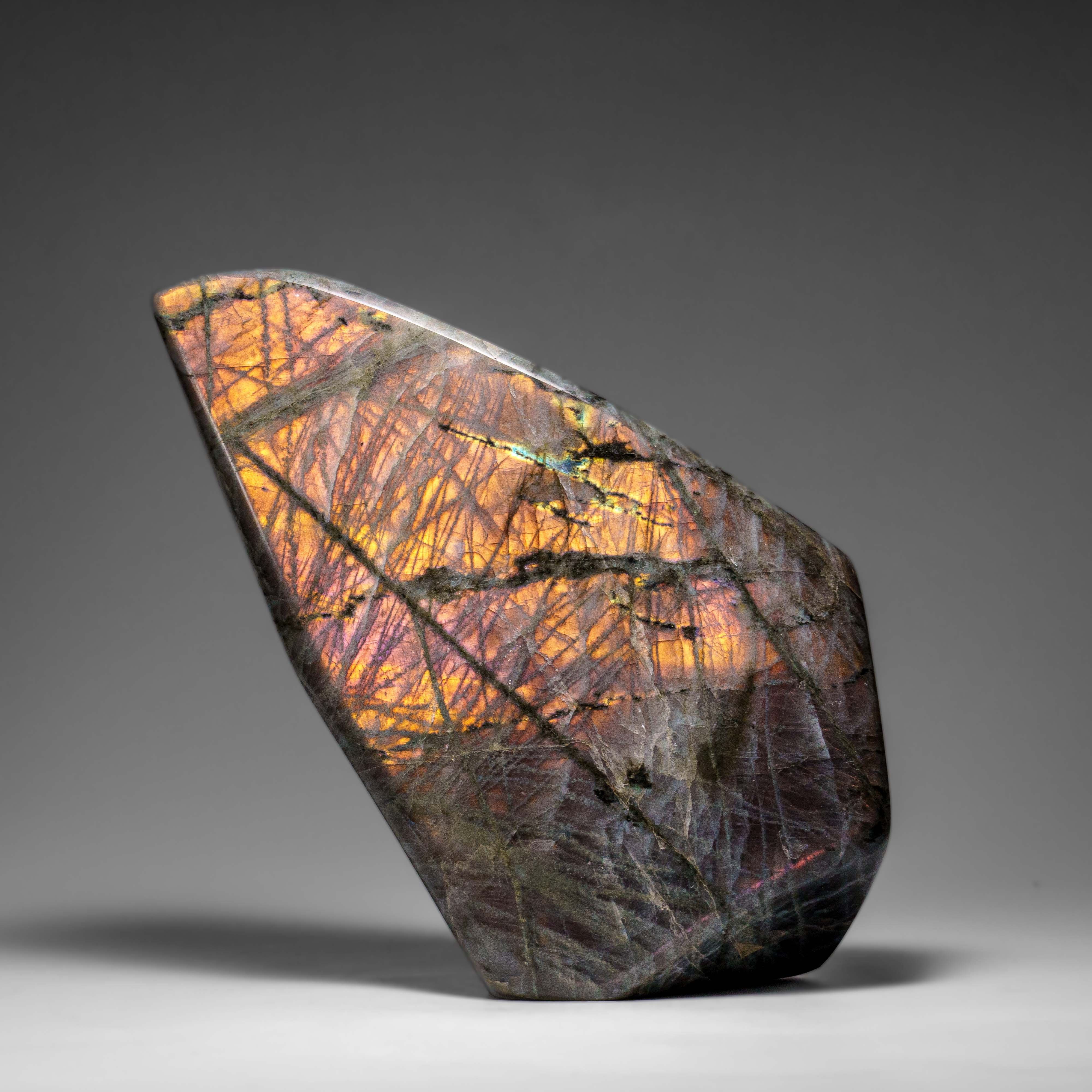 Polished Labradorite Freeform from Madagascar (4.1 lbs)