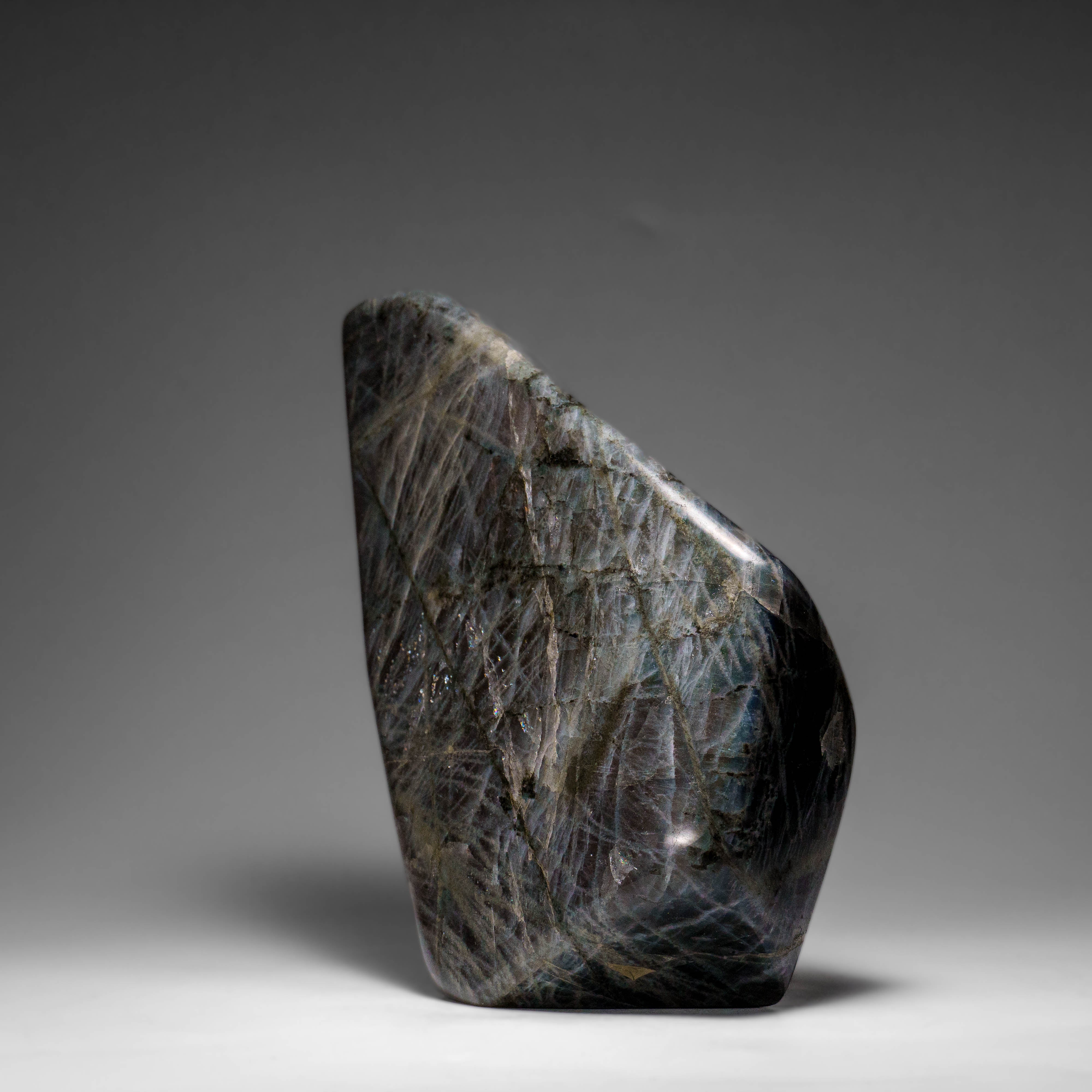 Polished Labradorite Freeform from Madagascar (4.1 lbs)