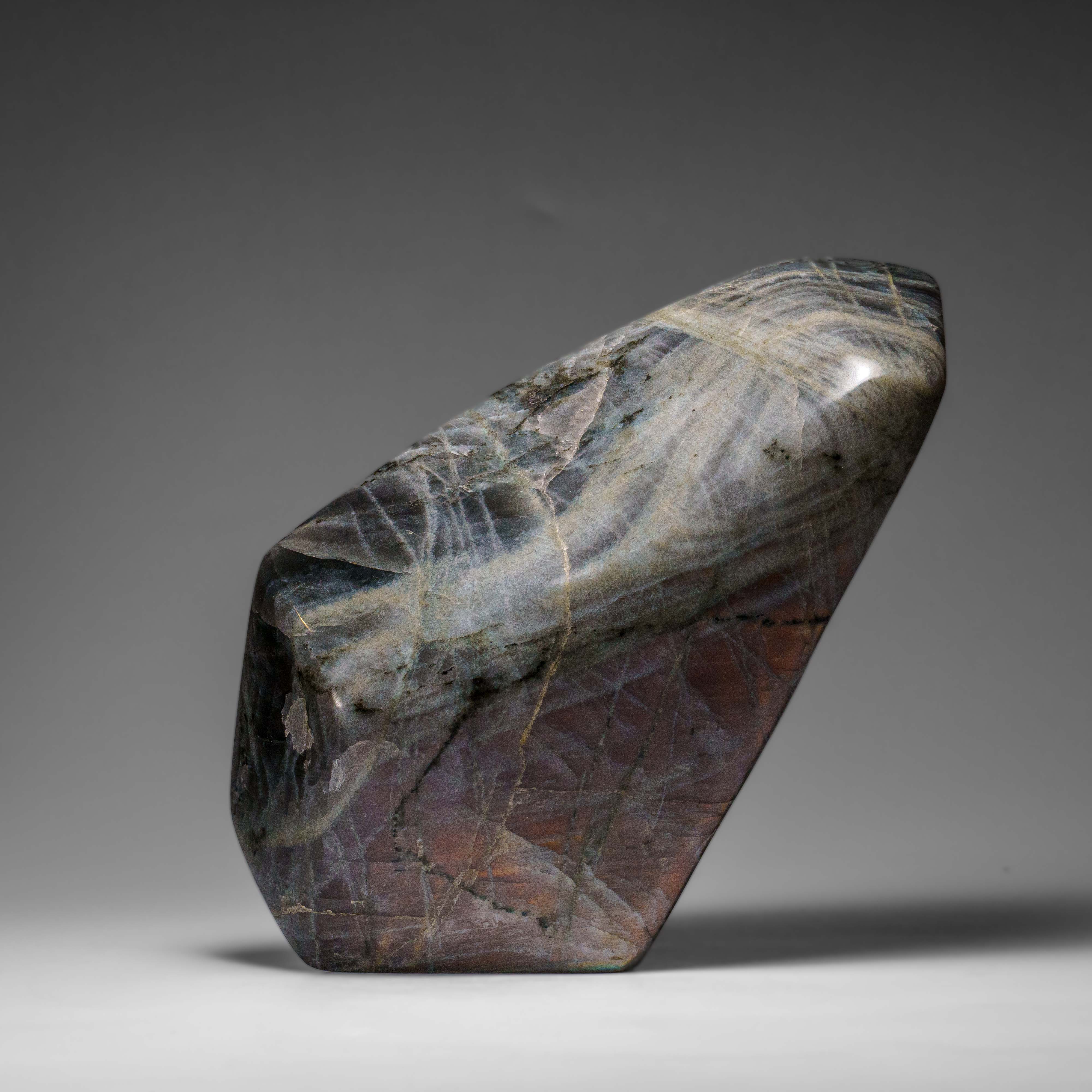 Polished Labradorite Freeform from Madagascar (4.1 lbs)