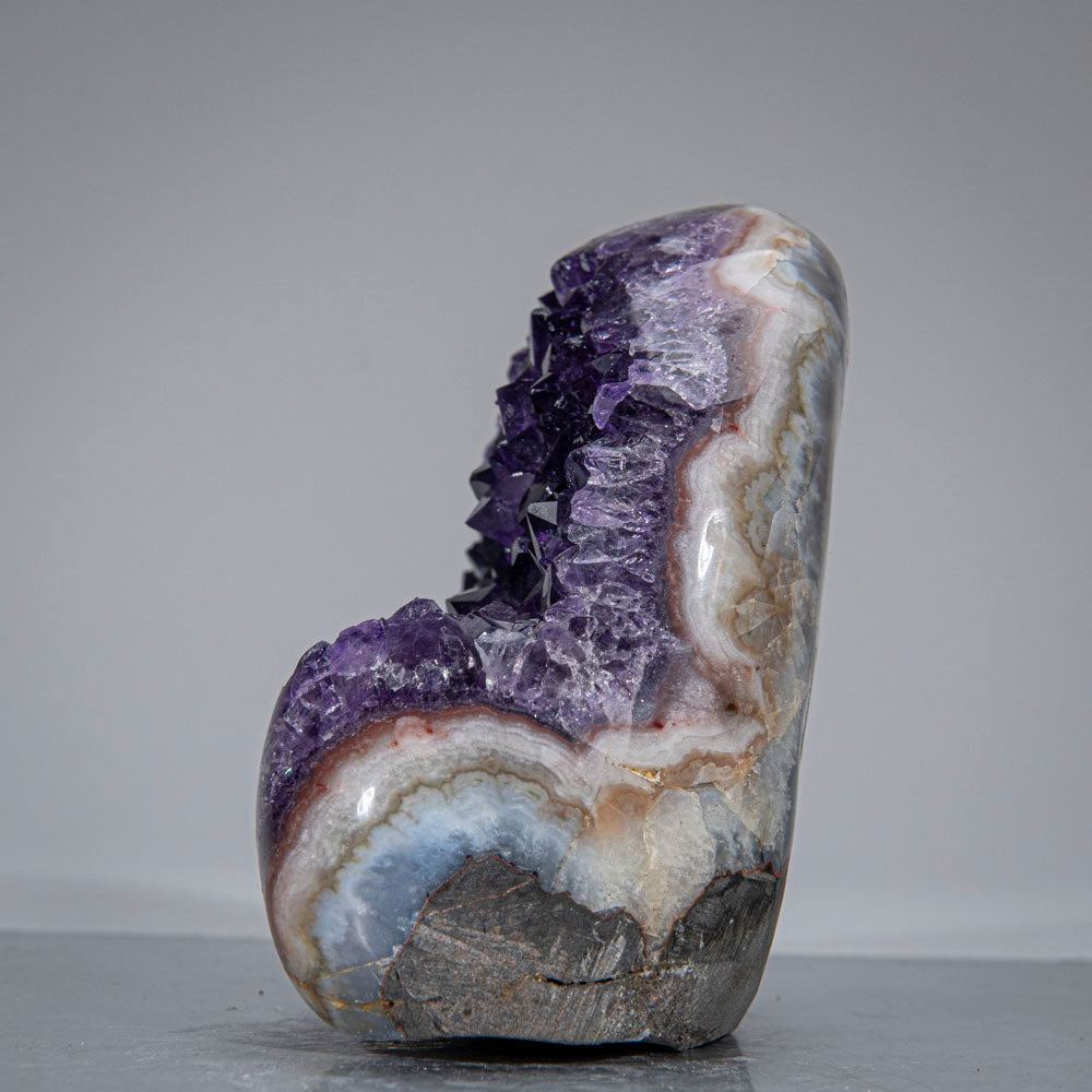 Genuine Amethyst Crystal Cluster from Brazil (1.7 lbs)