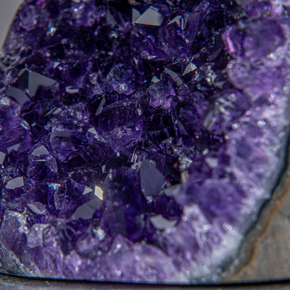 Genuine Amethyst Crystal Cluster from Brazil (442 grams)