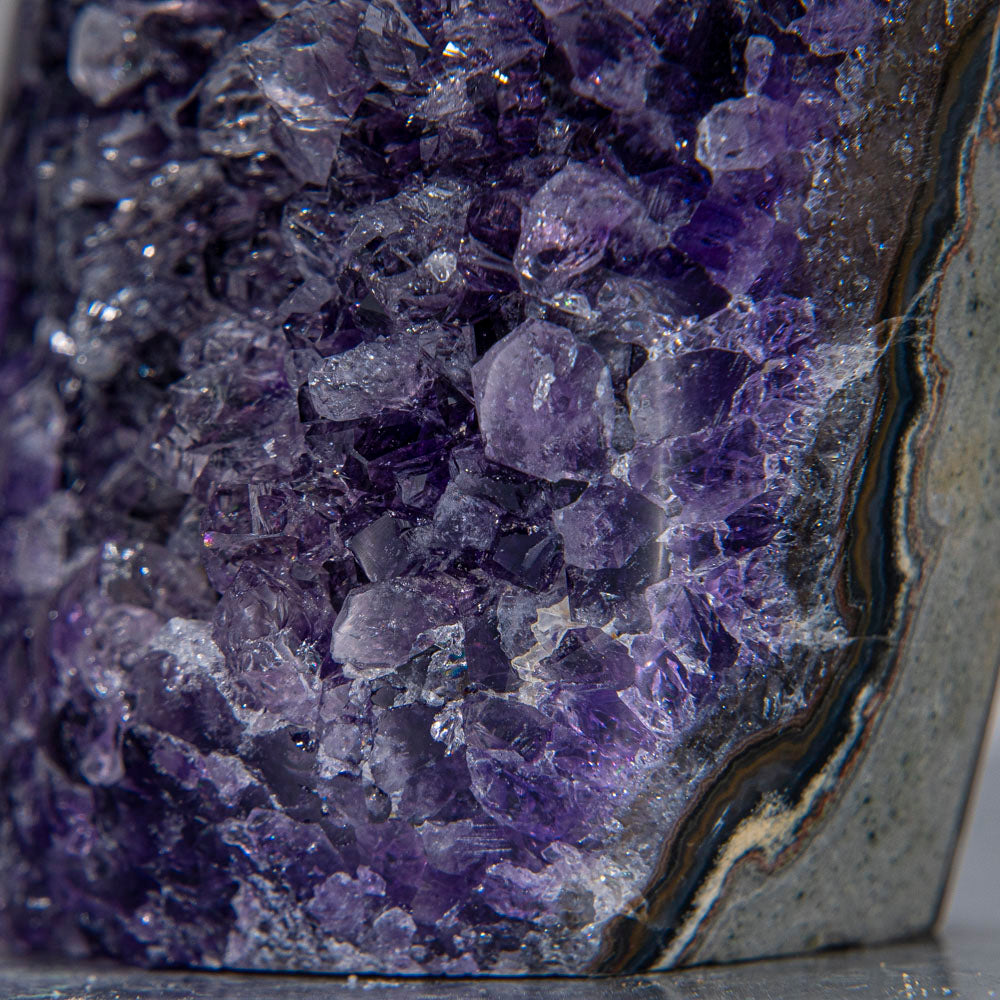Genuine Amethyst Crystal Cluster from Brazil (382 grams)