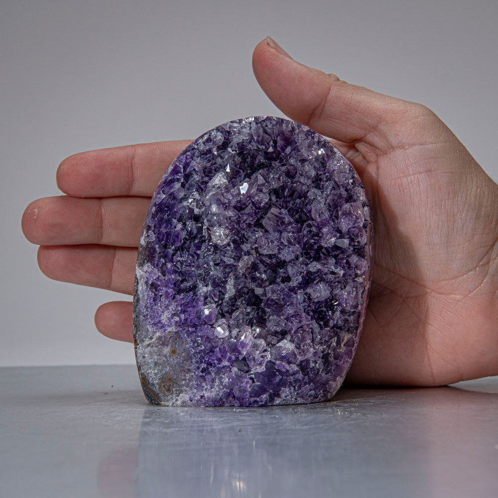 Genuine Amethyst Crystal Cluster from Brazil (382 grams)