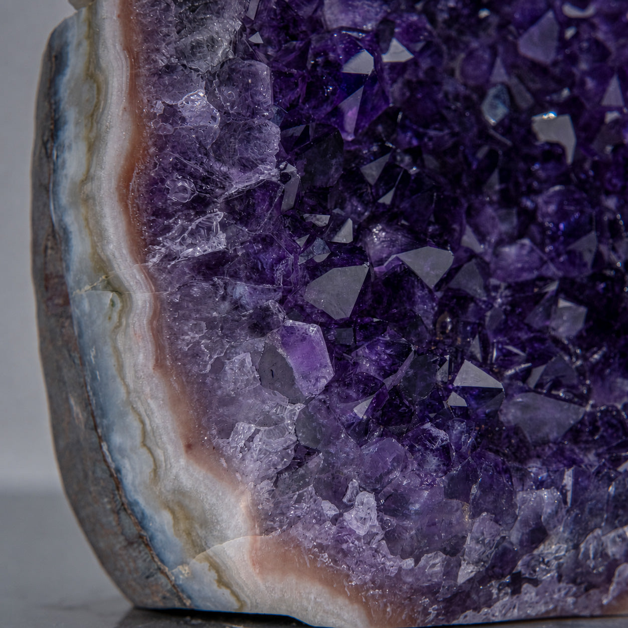 Genuine Amethyst Crystal Cluster from Brazil (1.4 lbs)