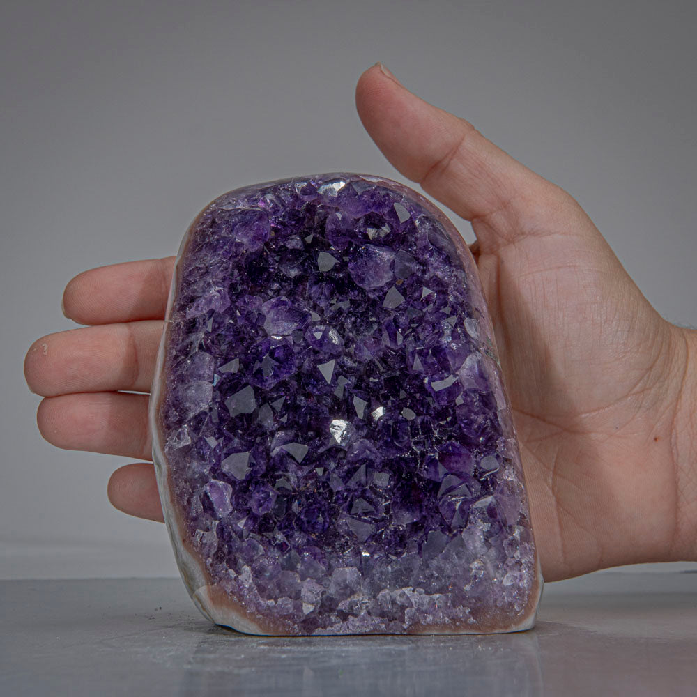 Genuine Amethyst Crystal Cluster from Brazil (1.4 lbs)