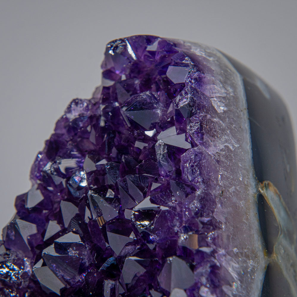 Genuine Amethyst Crystal Cluster from Brazil (401 grams)