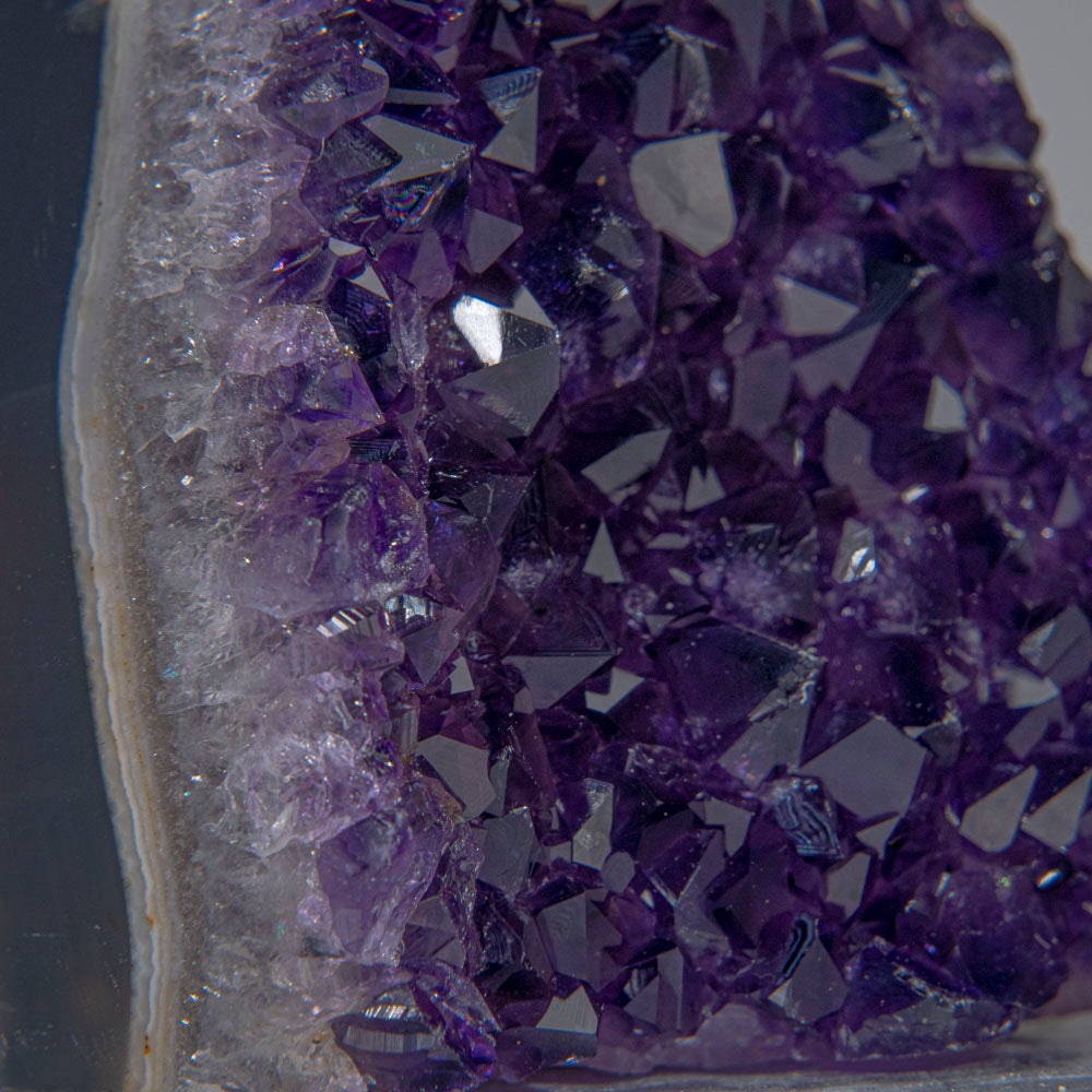 Genuine Amethyst Crystal Cluster from Brazil (401 grams)