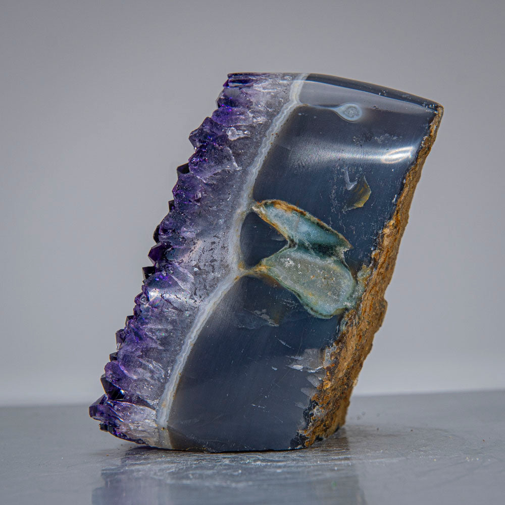 Genuine Amethyst Crystal Cluster from Brazil (401 grams)