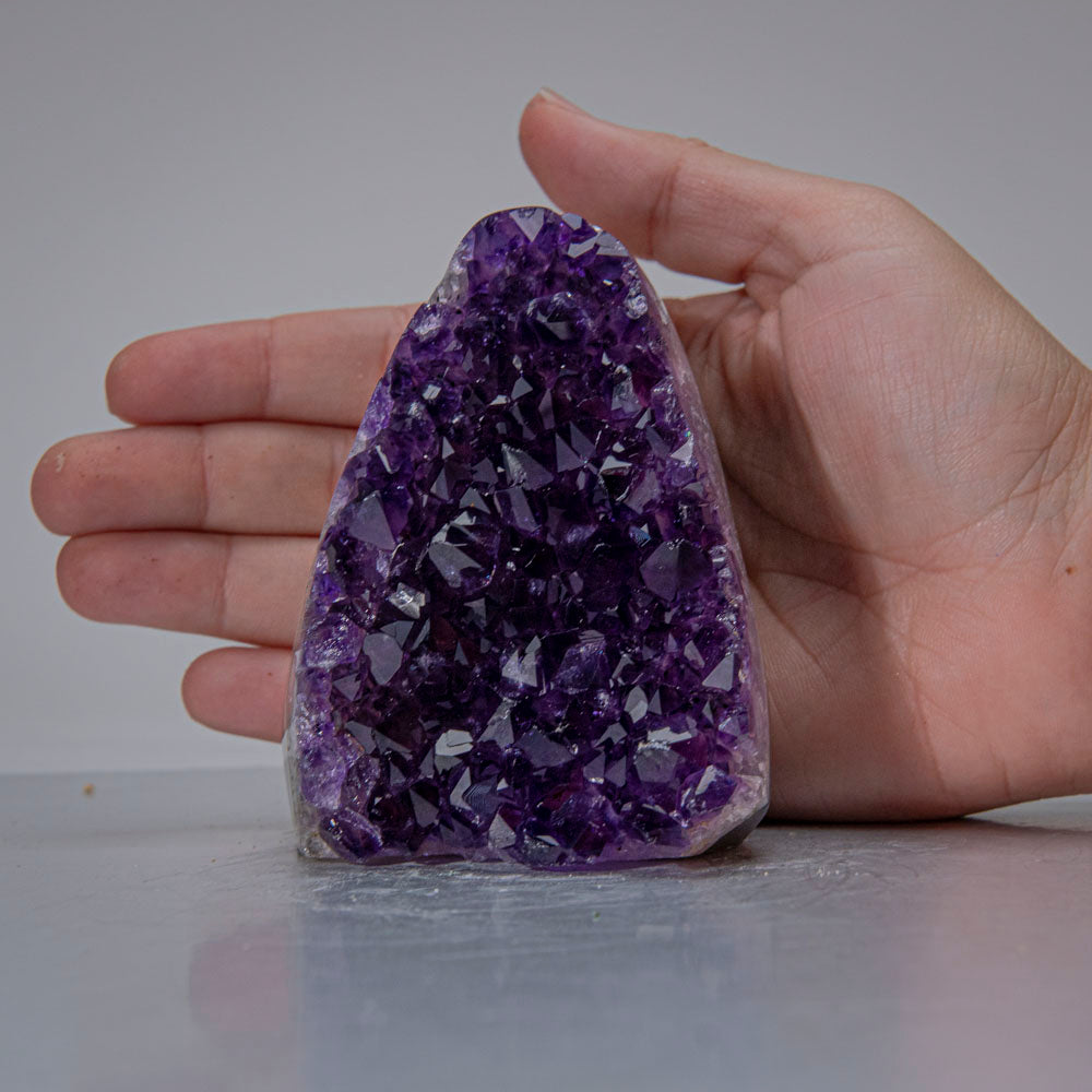 Genuine Amethyst Crystal Cluster from Brazil (401 grams)
