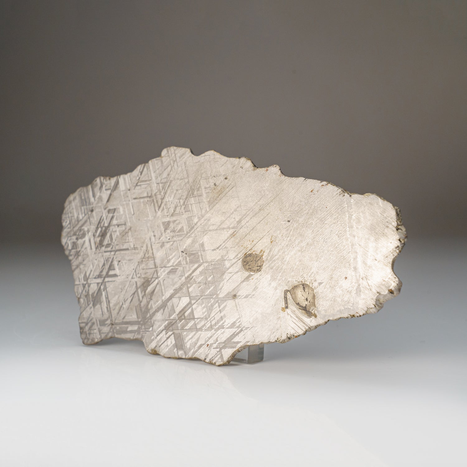 Genuine Muonionalusta Meteorite Slice (329 grams)