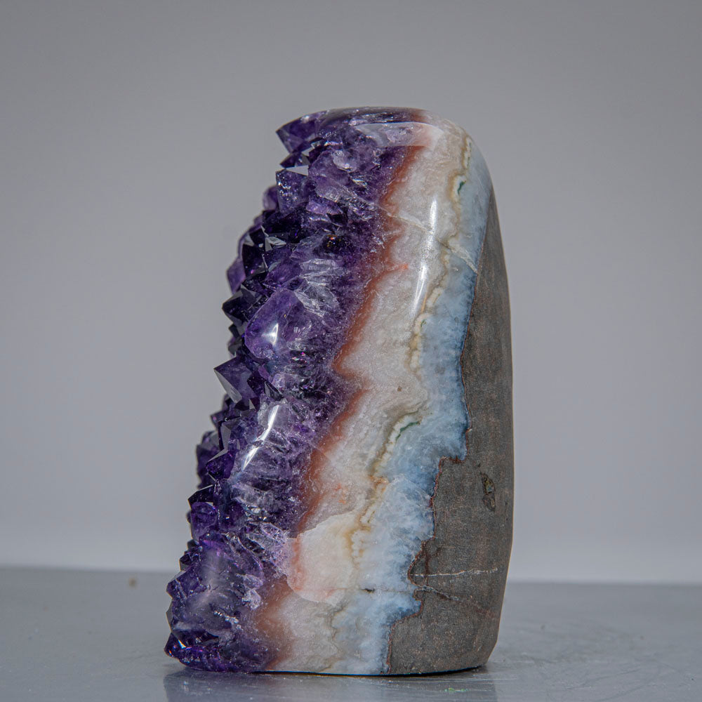 Genuine Amethyst Crystal Cluster from Brazil (1.3 lbs)