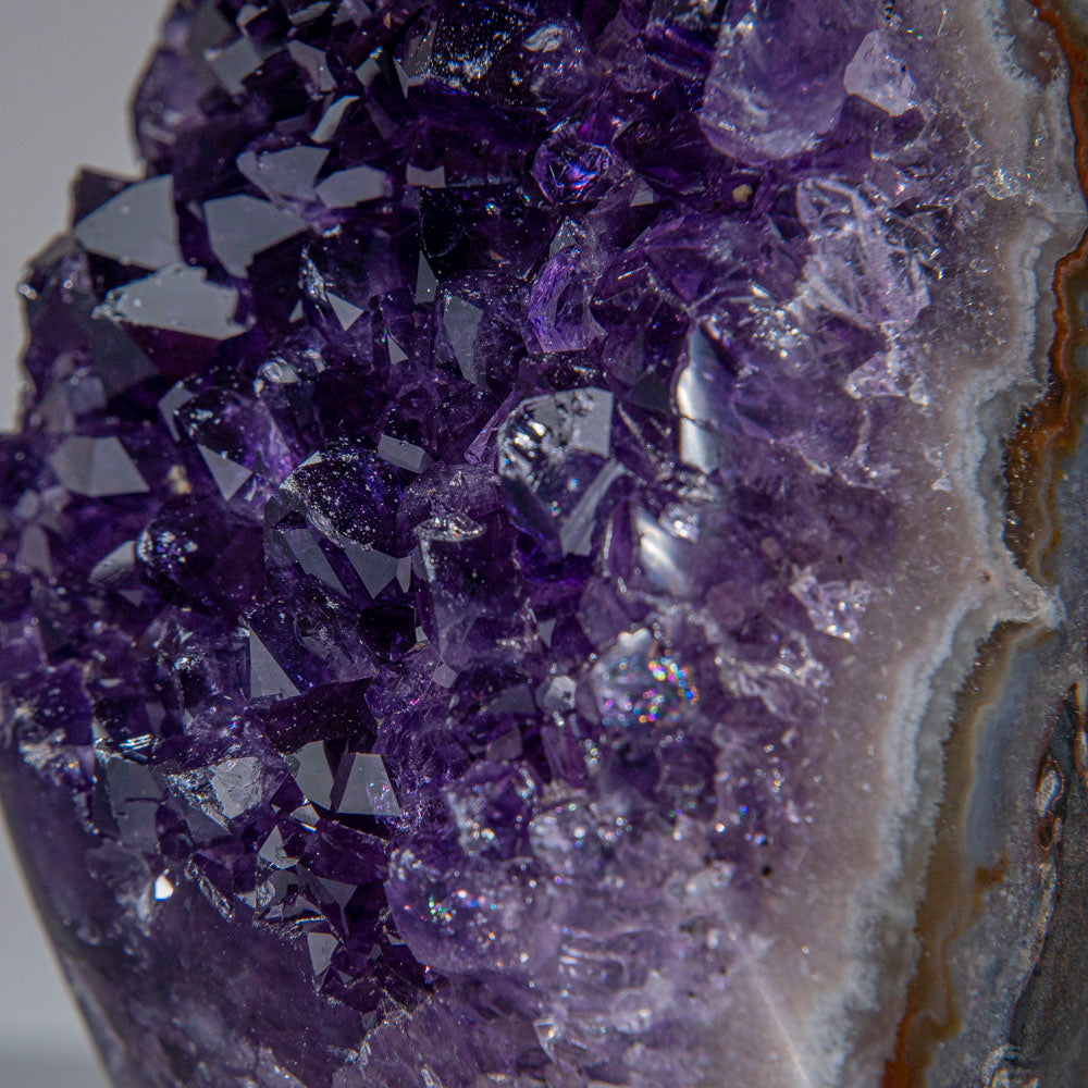 Genuine Amethyst Crystal Cluster from Brazil (2.1 lbs)