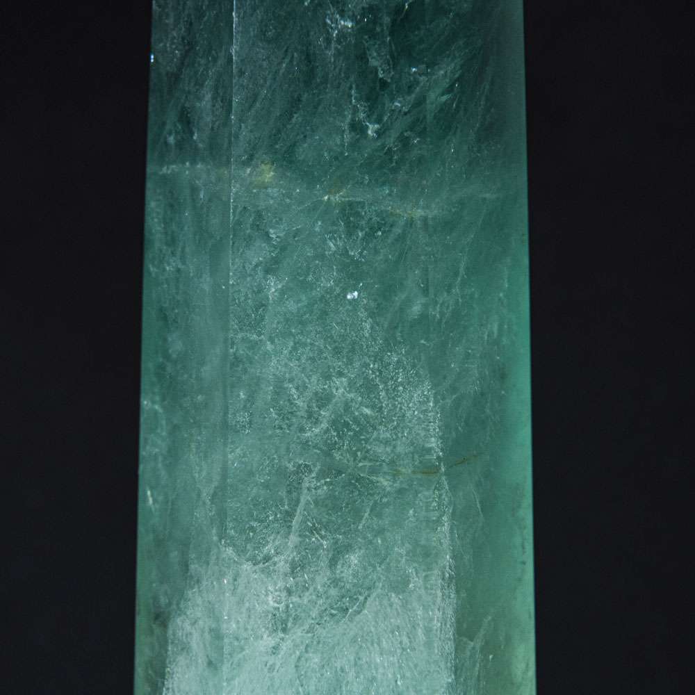 Polished Green Fluorite Point From Mexico (1.1 lbs)