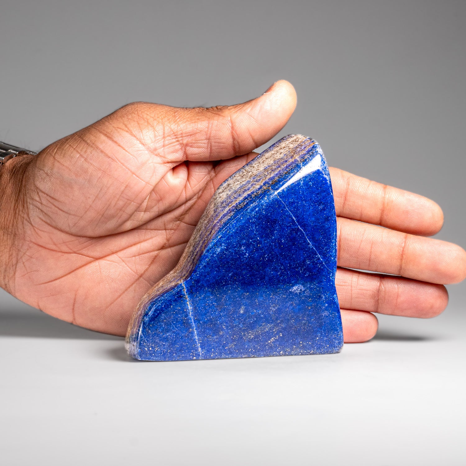 Polished Lapis Lazuli Freeform from Afghanistan (418 grams)