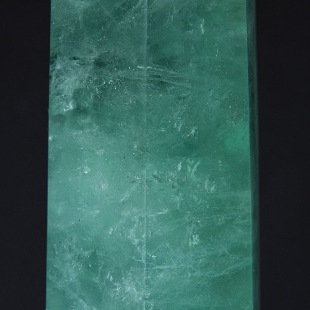 Polished Green Fluorite Point From Mexico (1.4 lbs)