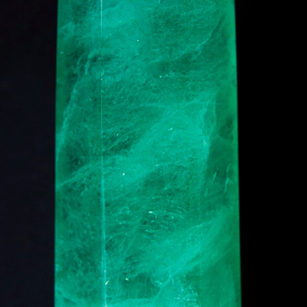 Polished Green Fluorite Point From Mexico (1.2 lbs)