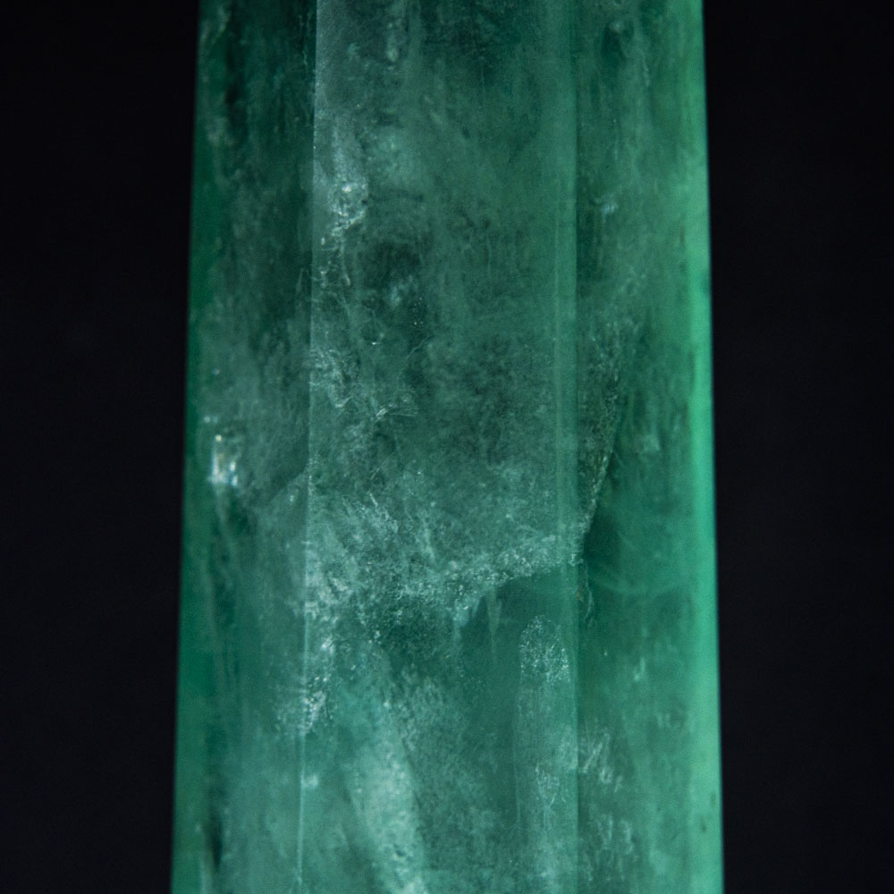 Polished Green Fluorite Point From Mexico (1.2 lbs)