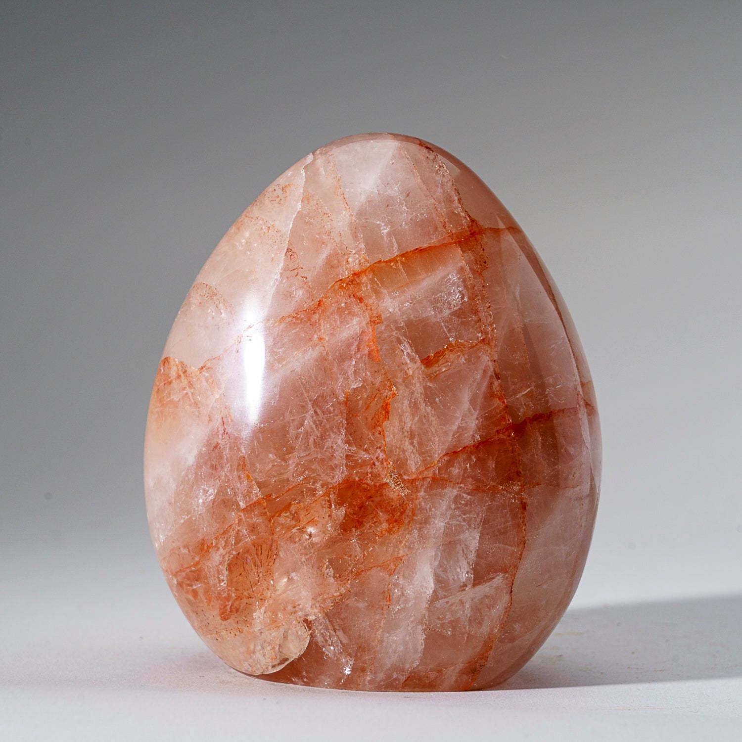 Genuine Polished Strawberry Quartz Freeform (1.7 lbs)