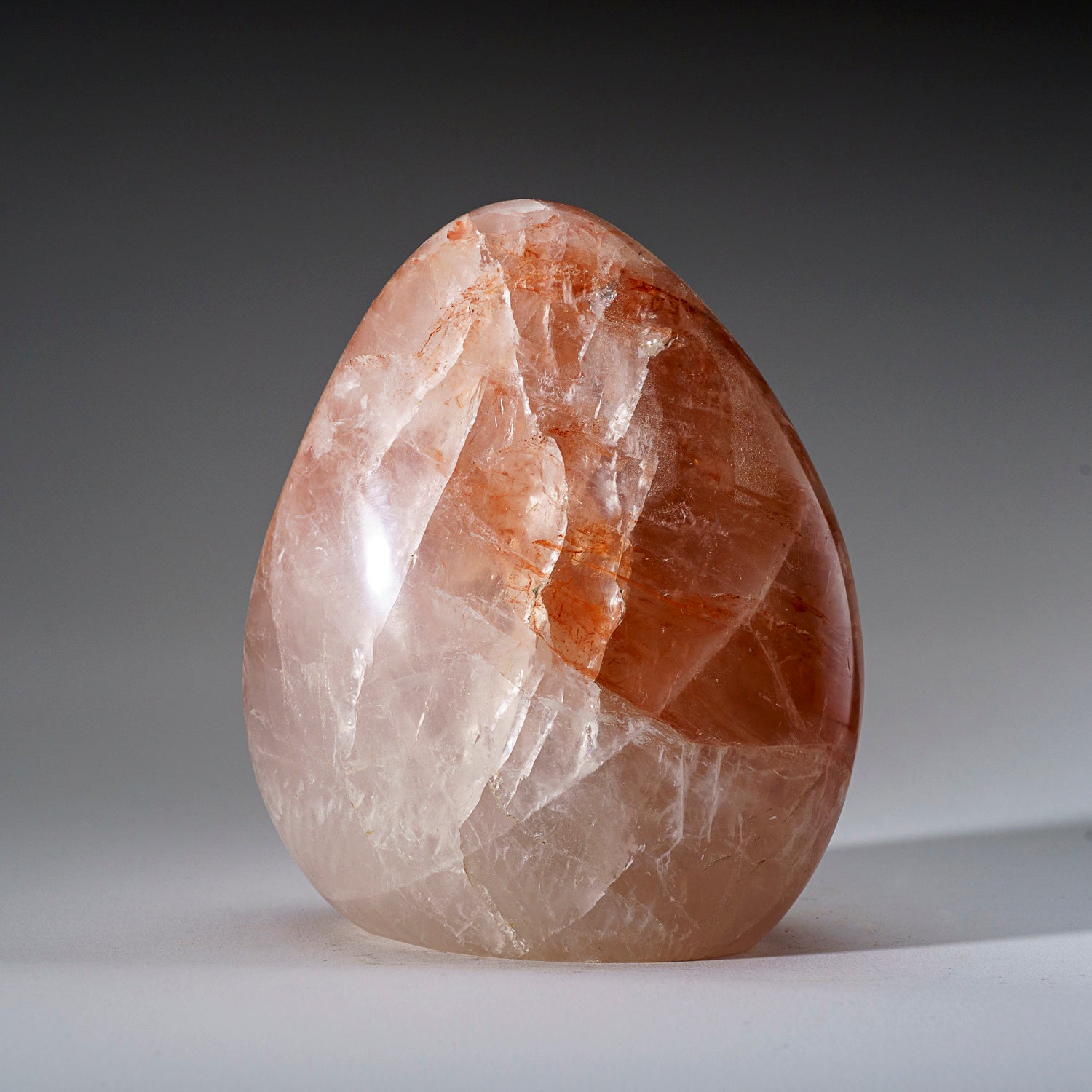 Genuine Polished Strawberry Quartz Freeform (3.5 lbs)