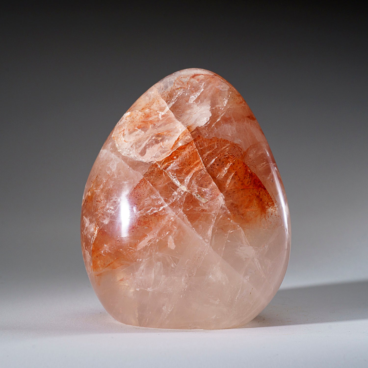 Genuine Polished Strawberry Quartz Freeform (3.5 lbs)