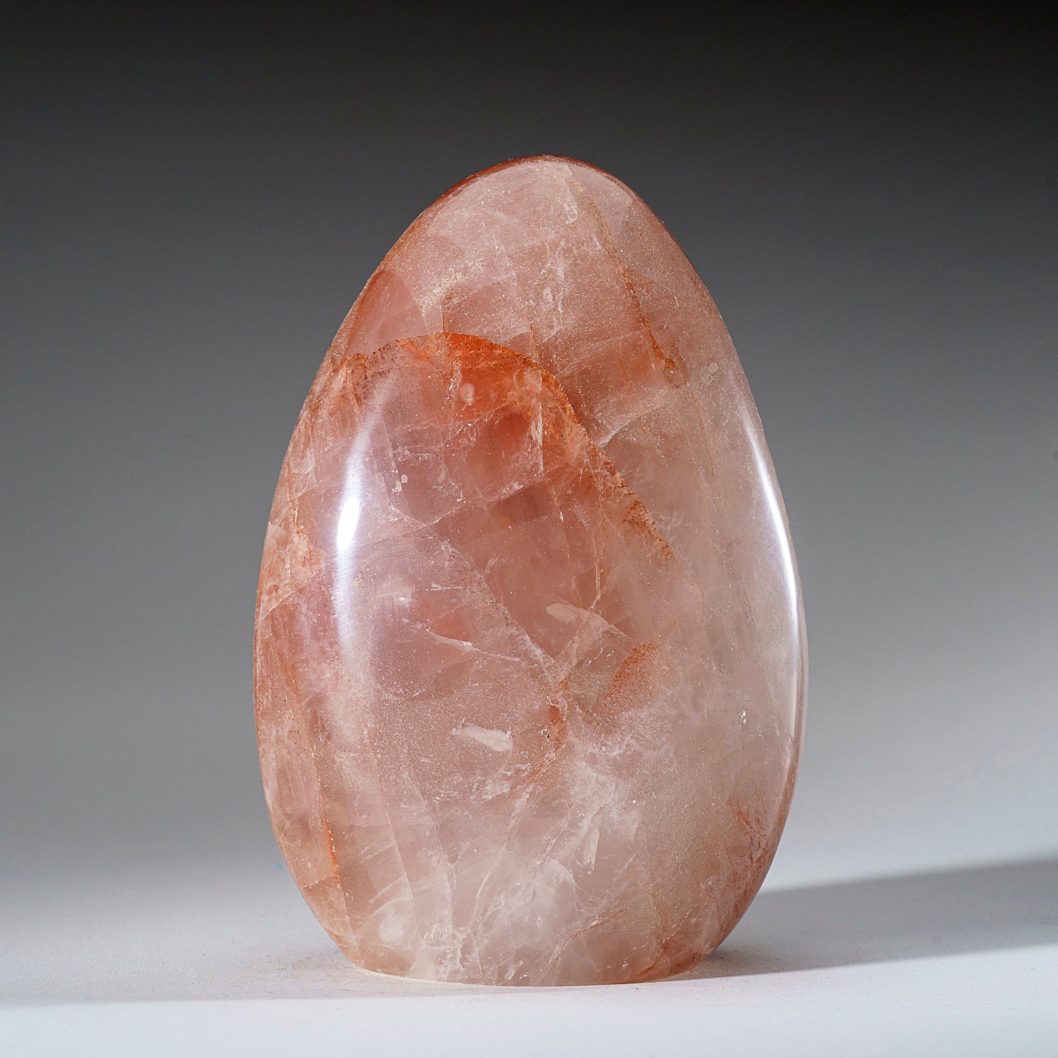 Genuine Polished Strawberry Quartz Freeform (3.3 lbs)