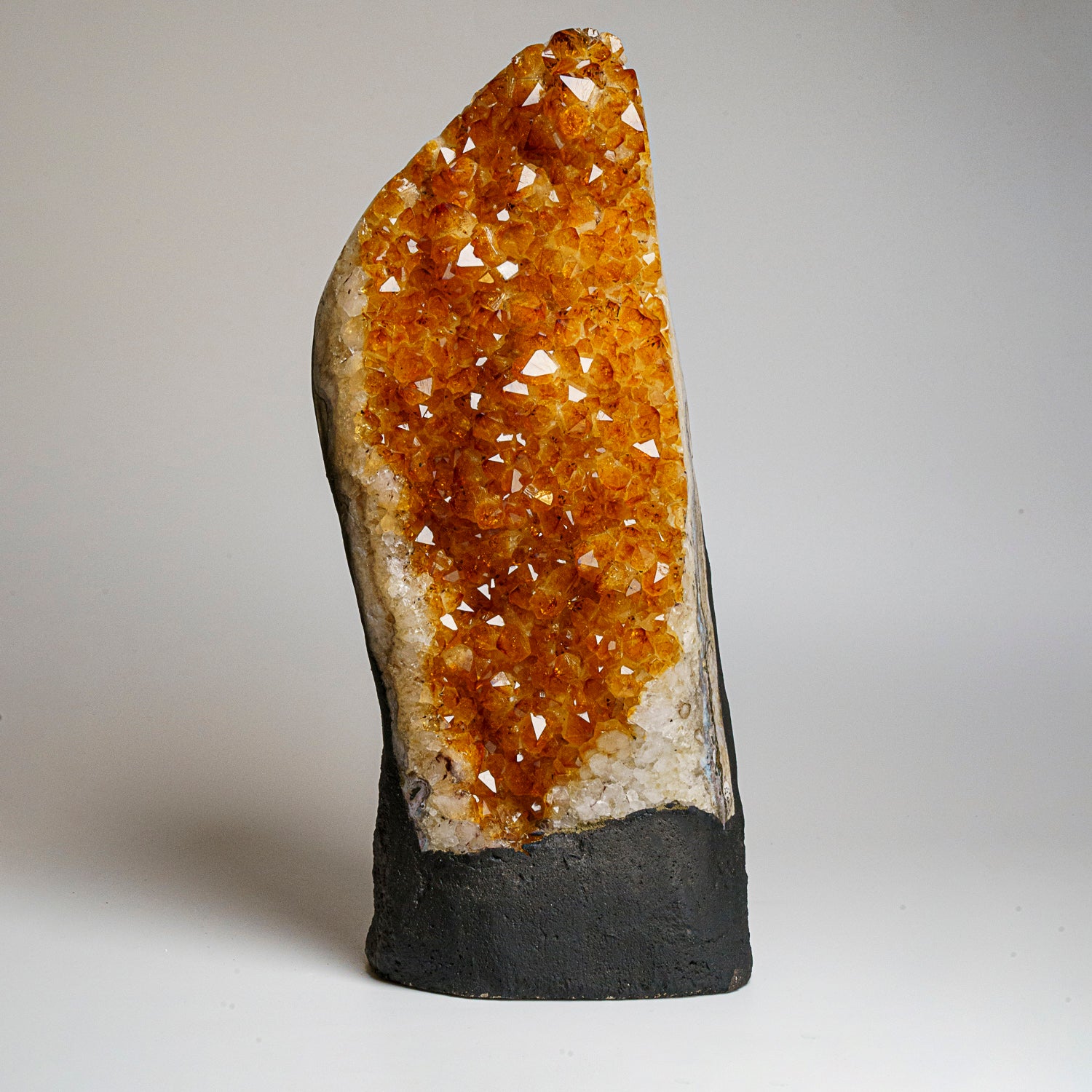 Genuine Citrine Quartz Crystal Cluster from Brazil (21.5 lbs)